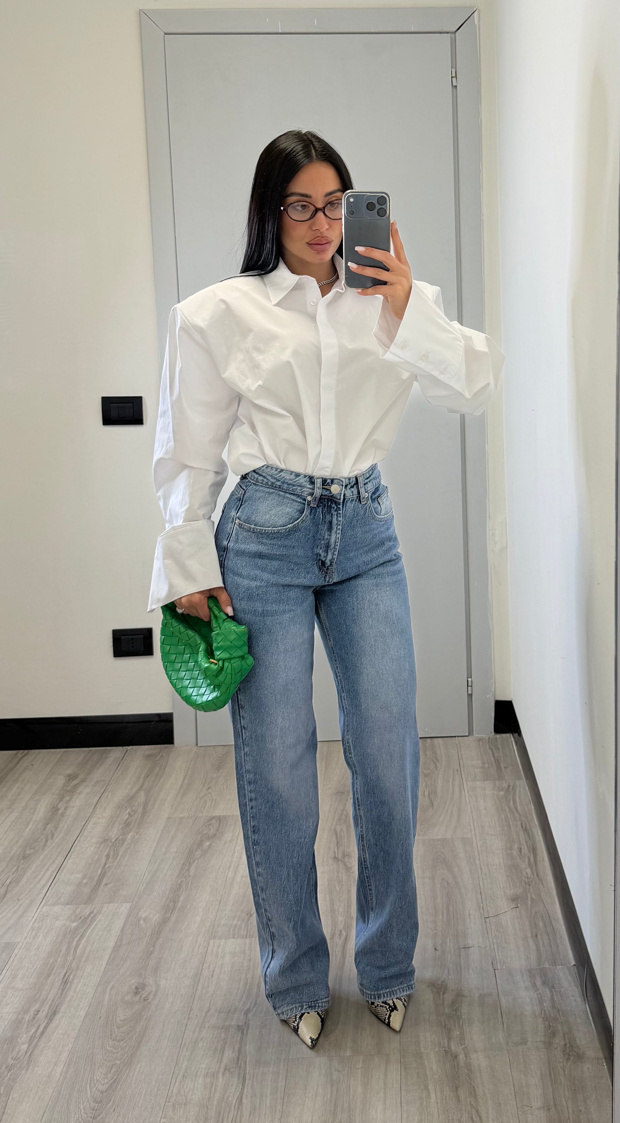 Jeans gamba dritta