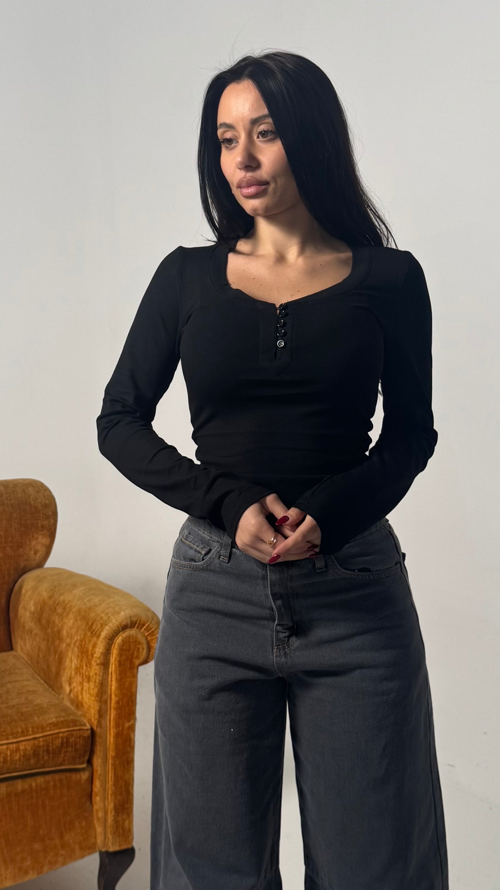 Maglia serafino