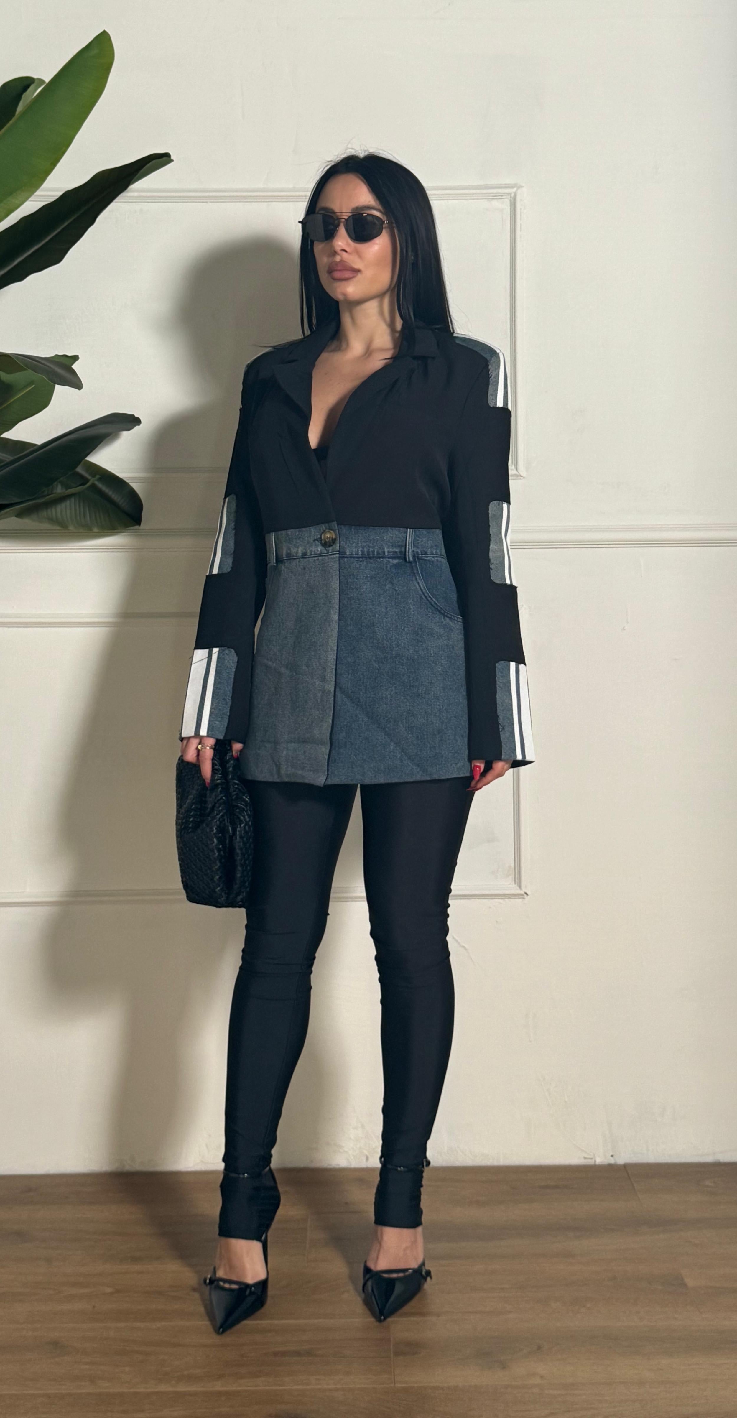 Blazer in denim