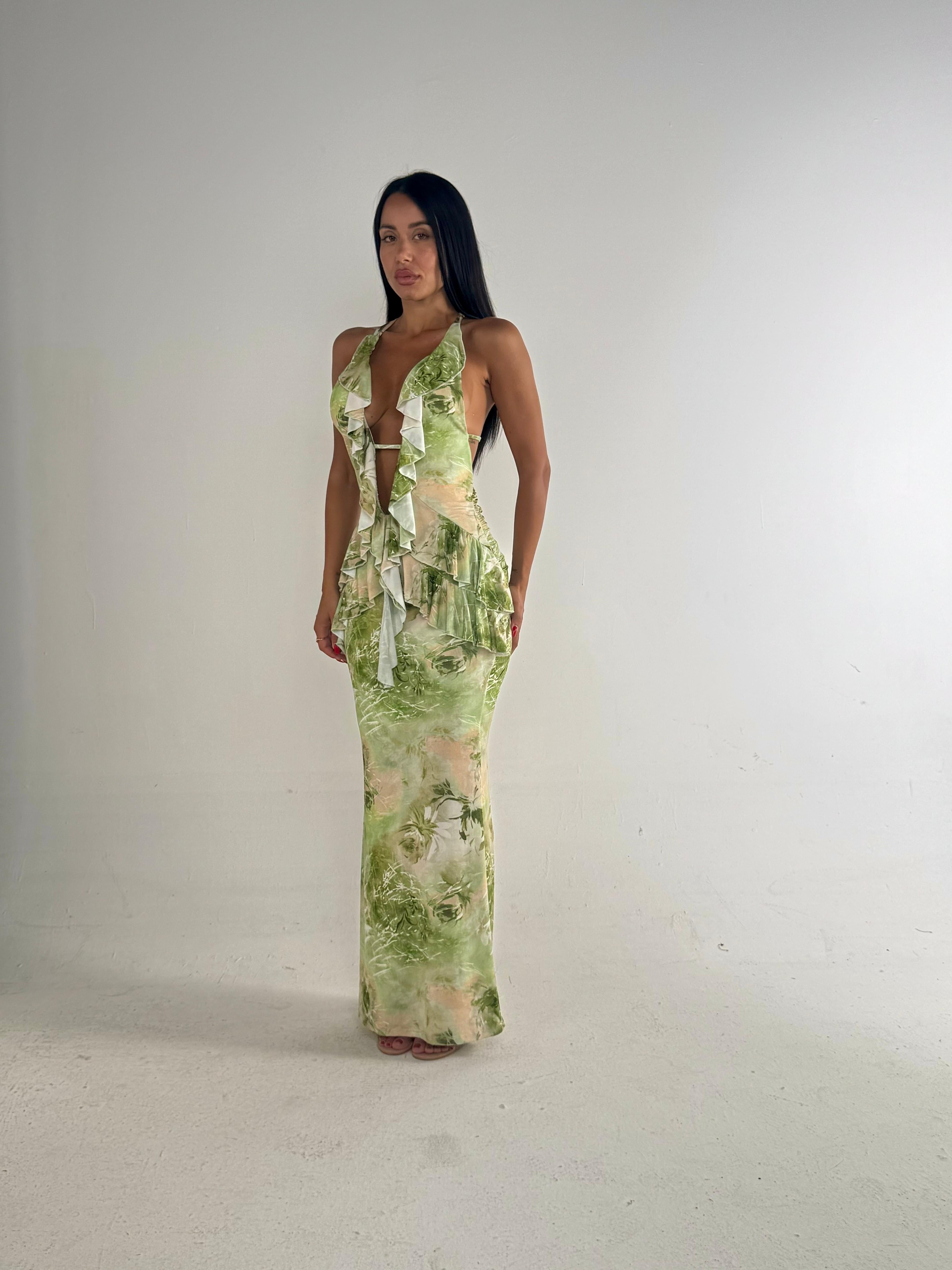 Abito MARBELLA verde