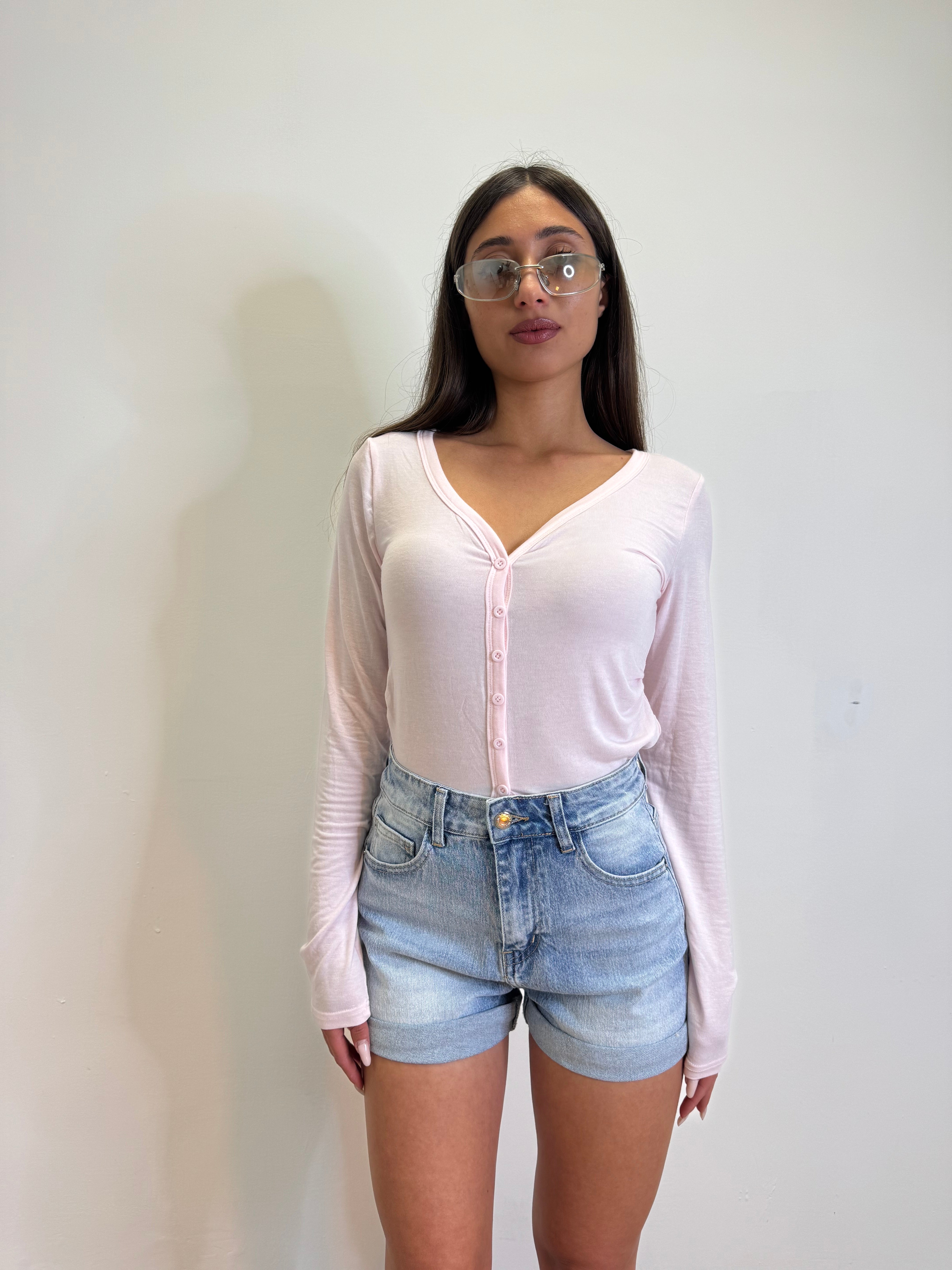 Pantaloncino denim