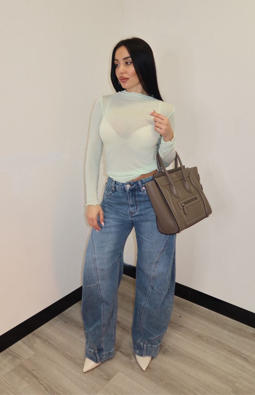 Jeans ballon reverse