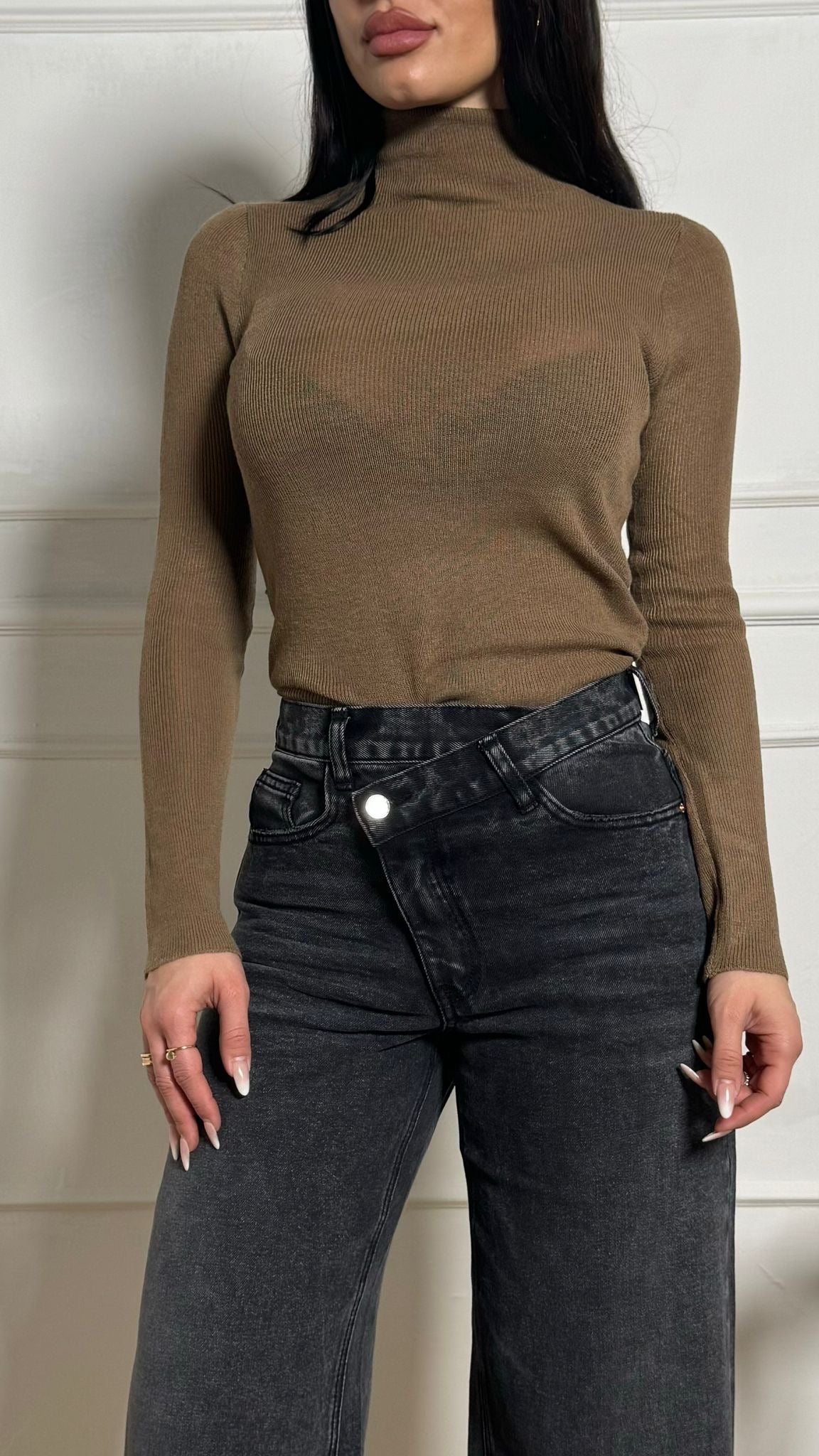 Maglia collo alto