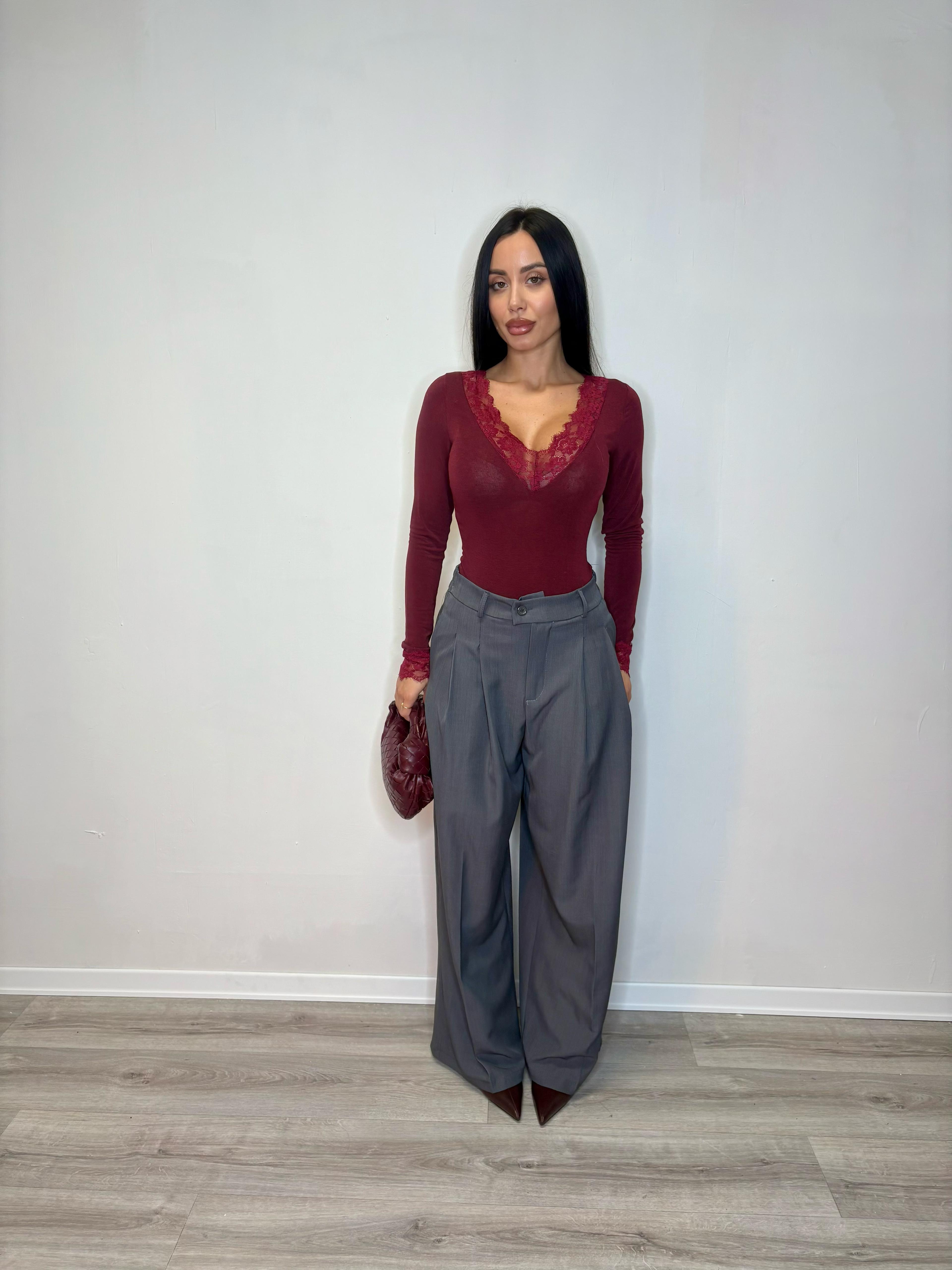 Pantalone classico palazzo