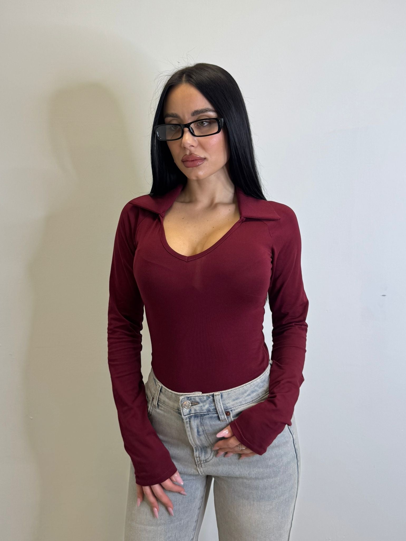 Maglia con colletto