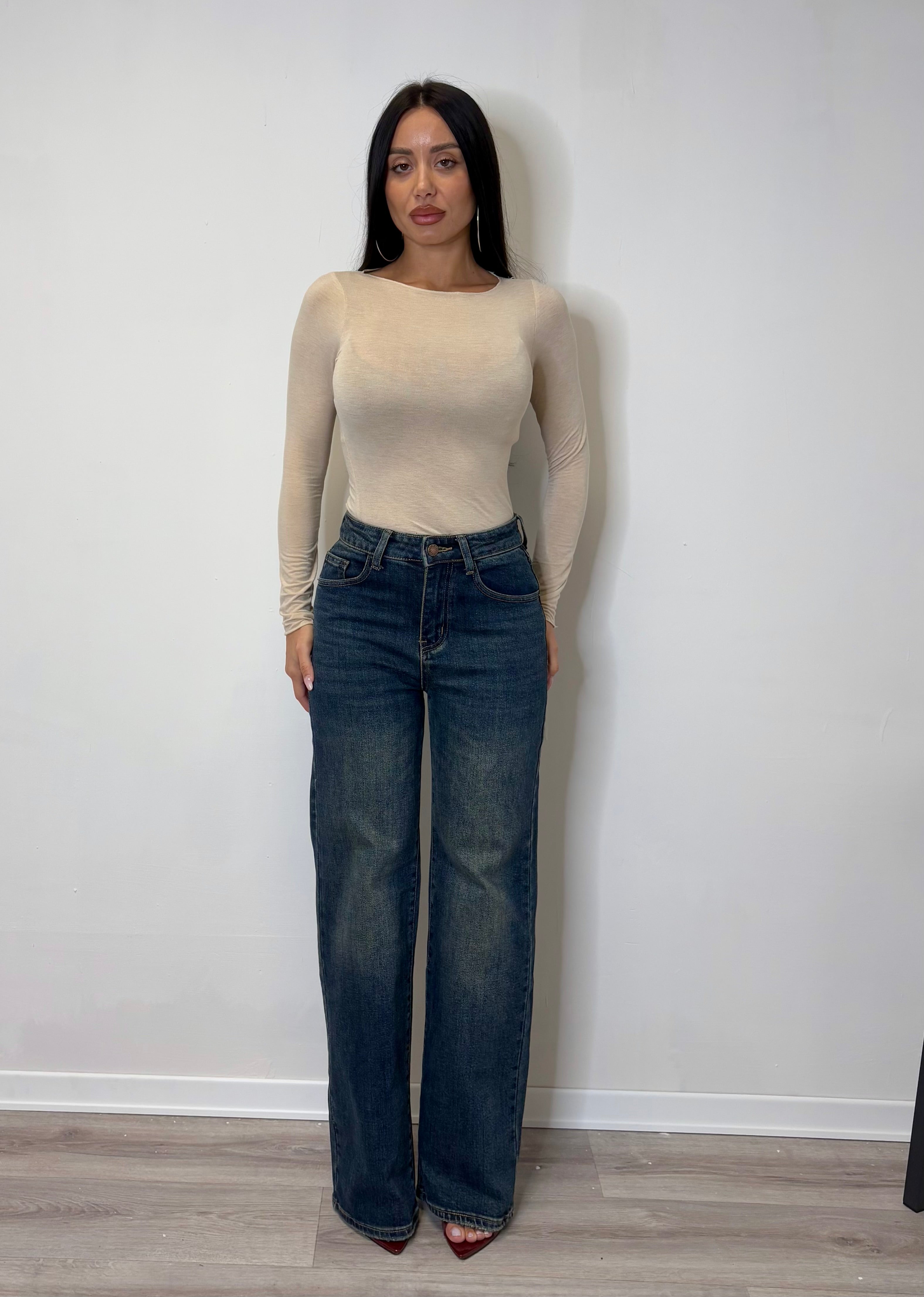 Jeans gamba dritta vintage