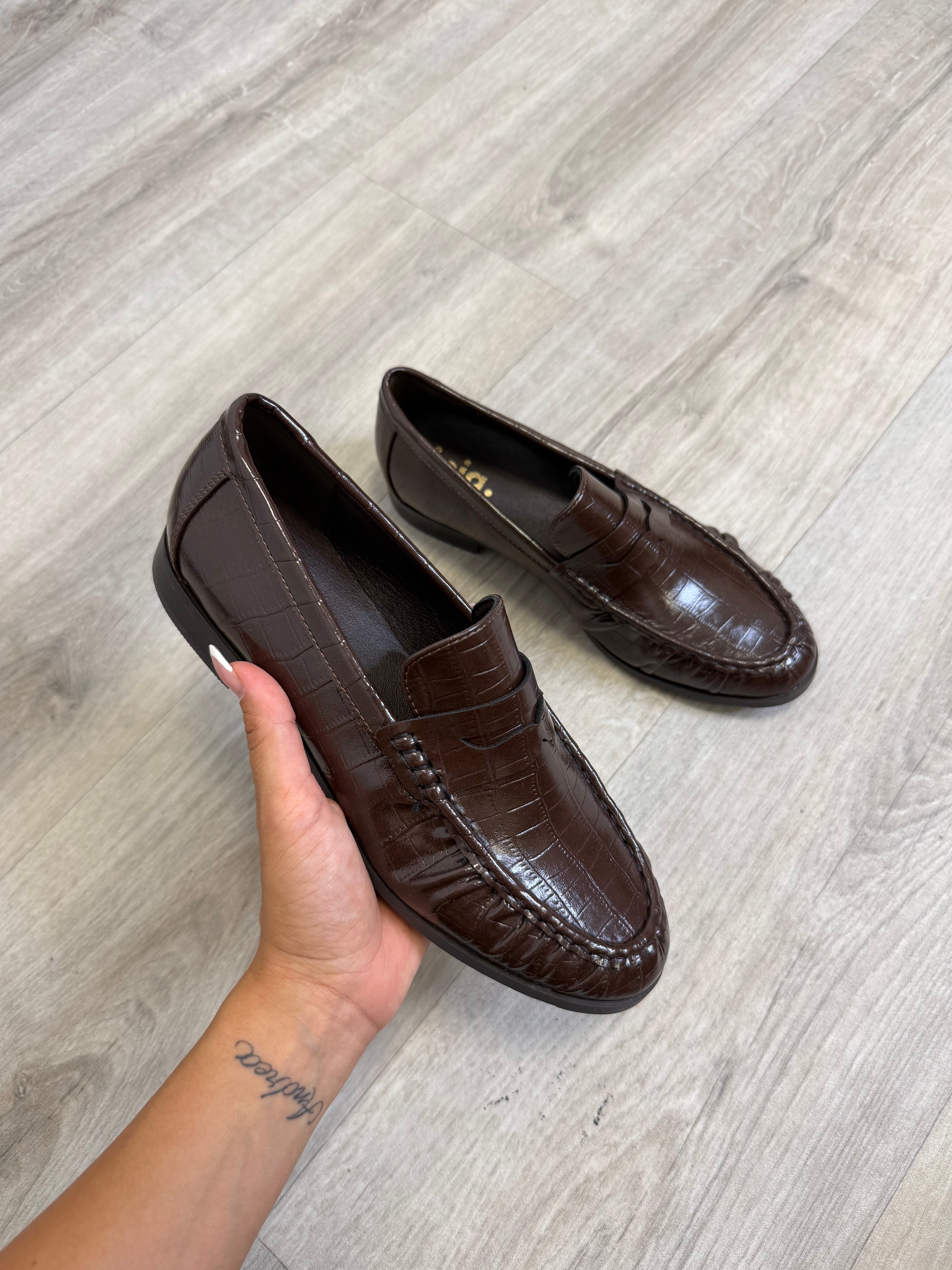 MOCASSINO COCCODRILLO