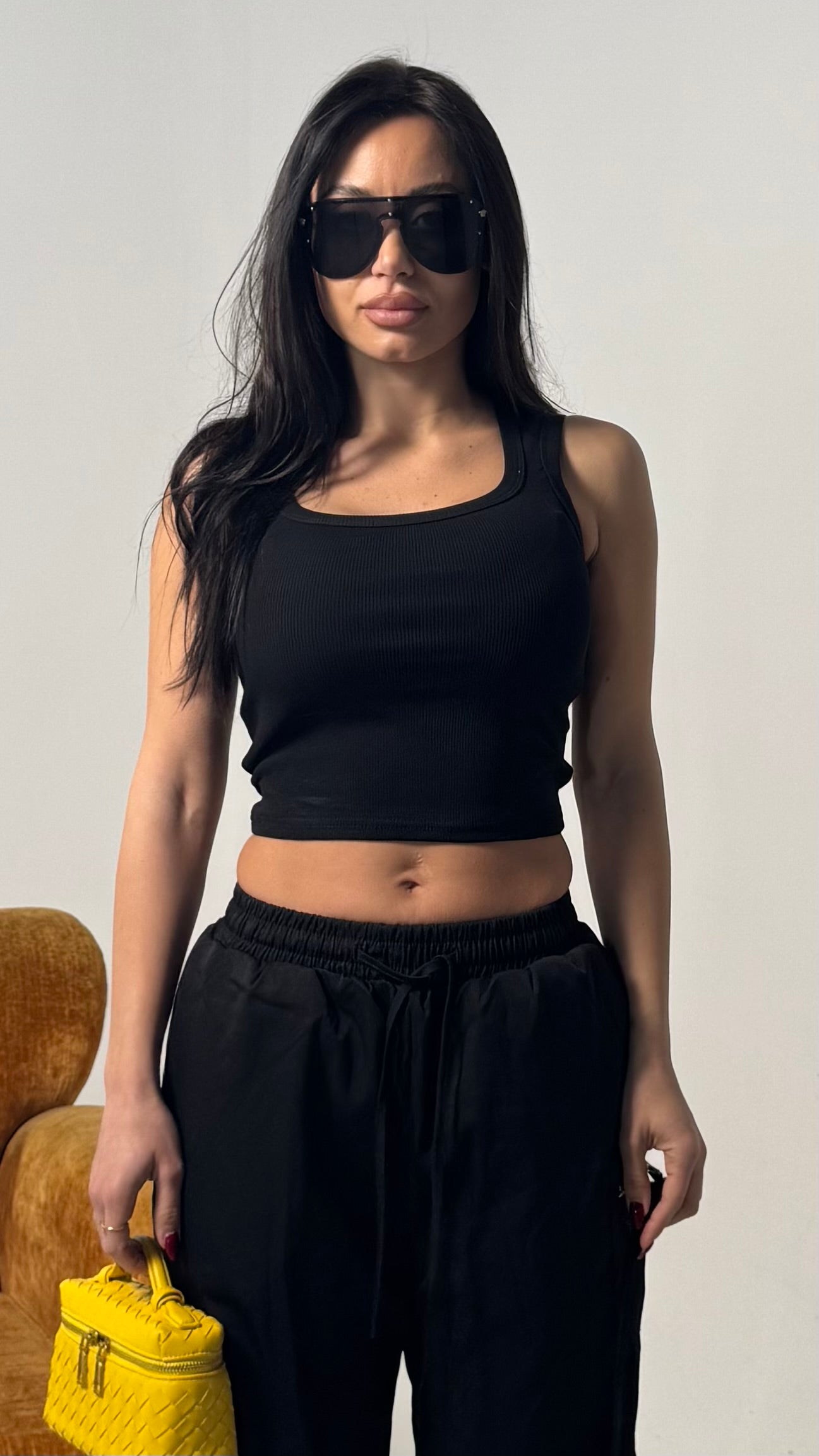 Canotta crop a costine