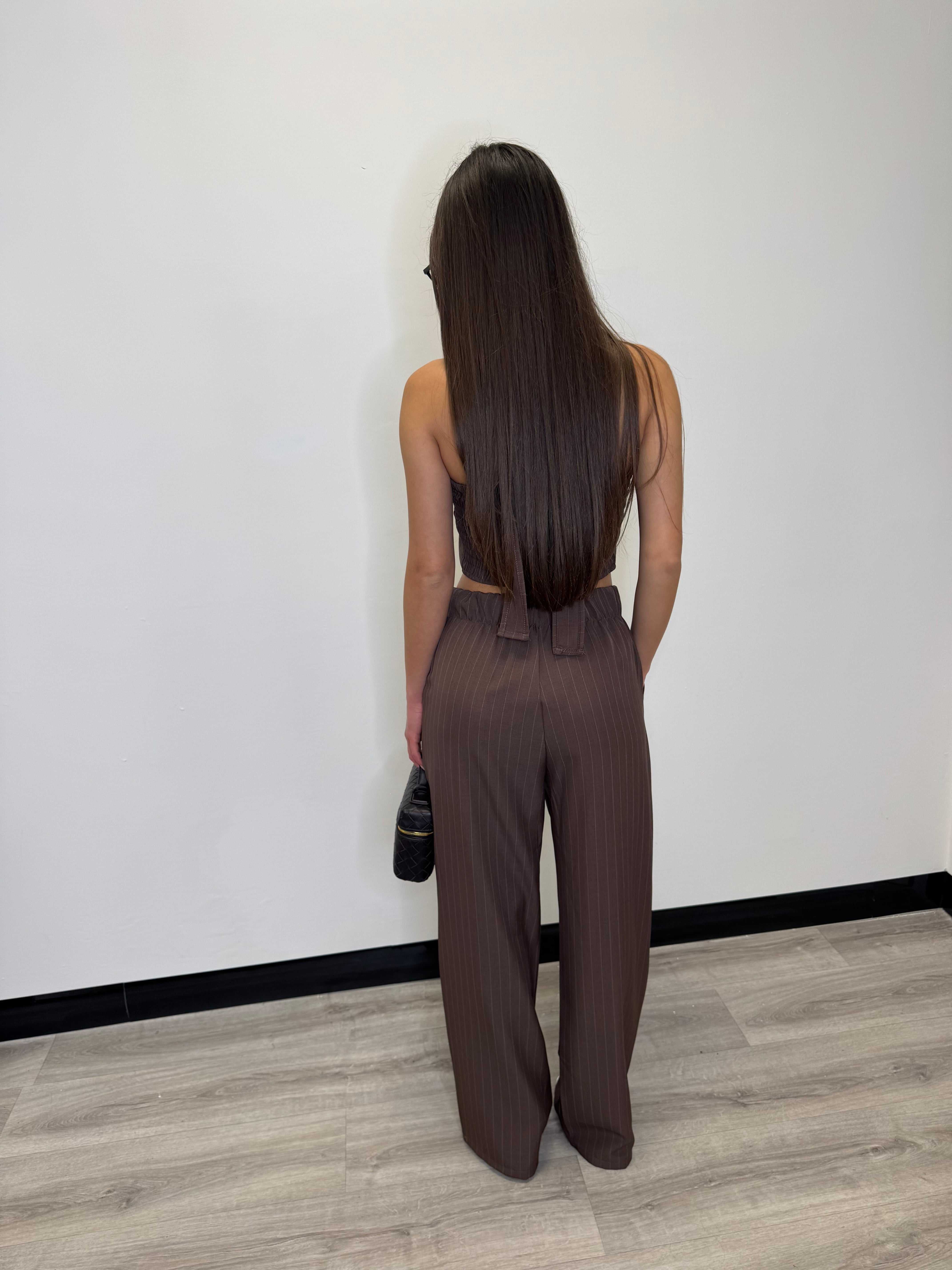 Coordinato gessato