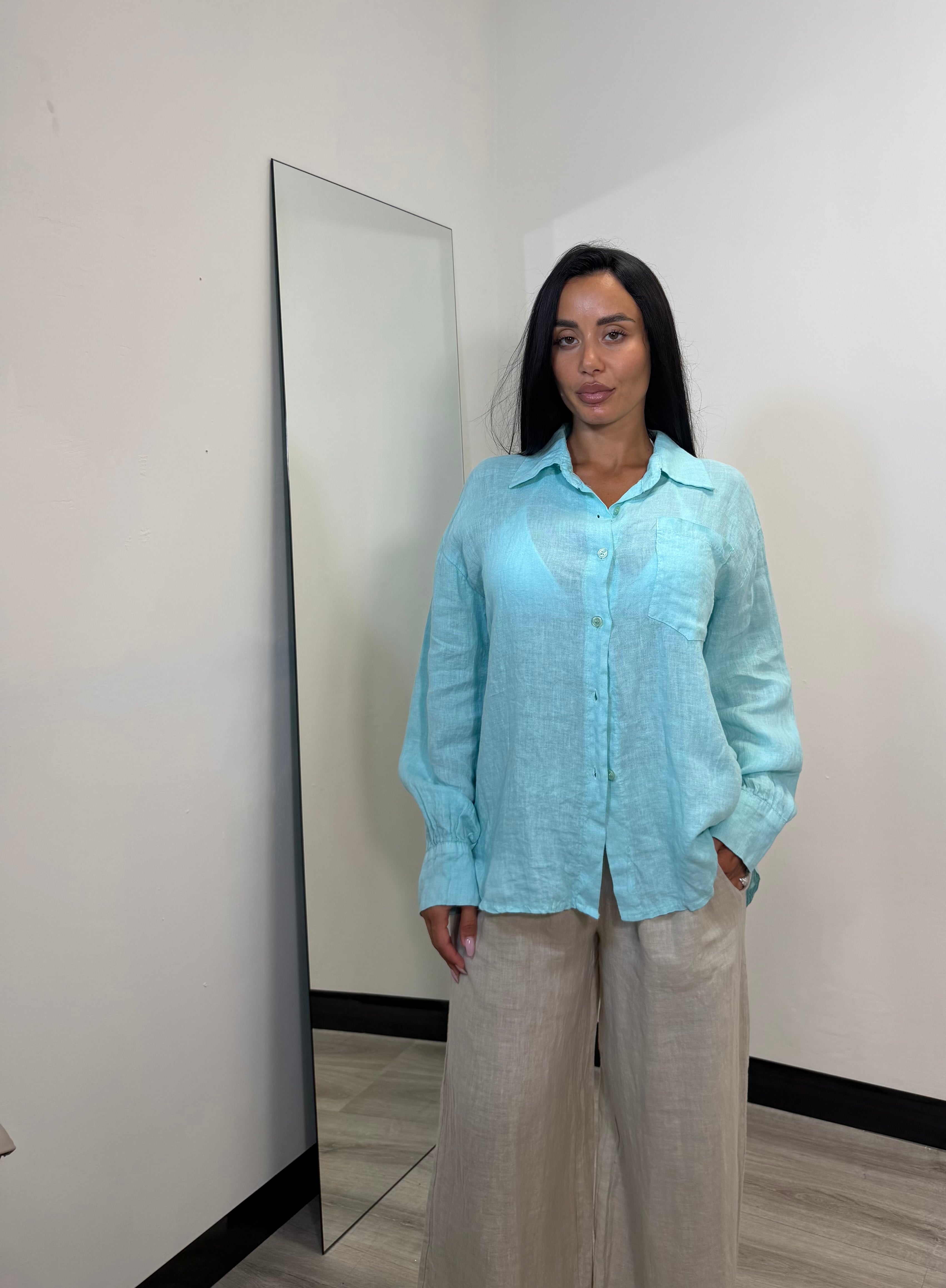 CAMICIA IN LINO