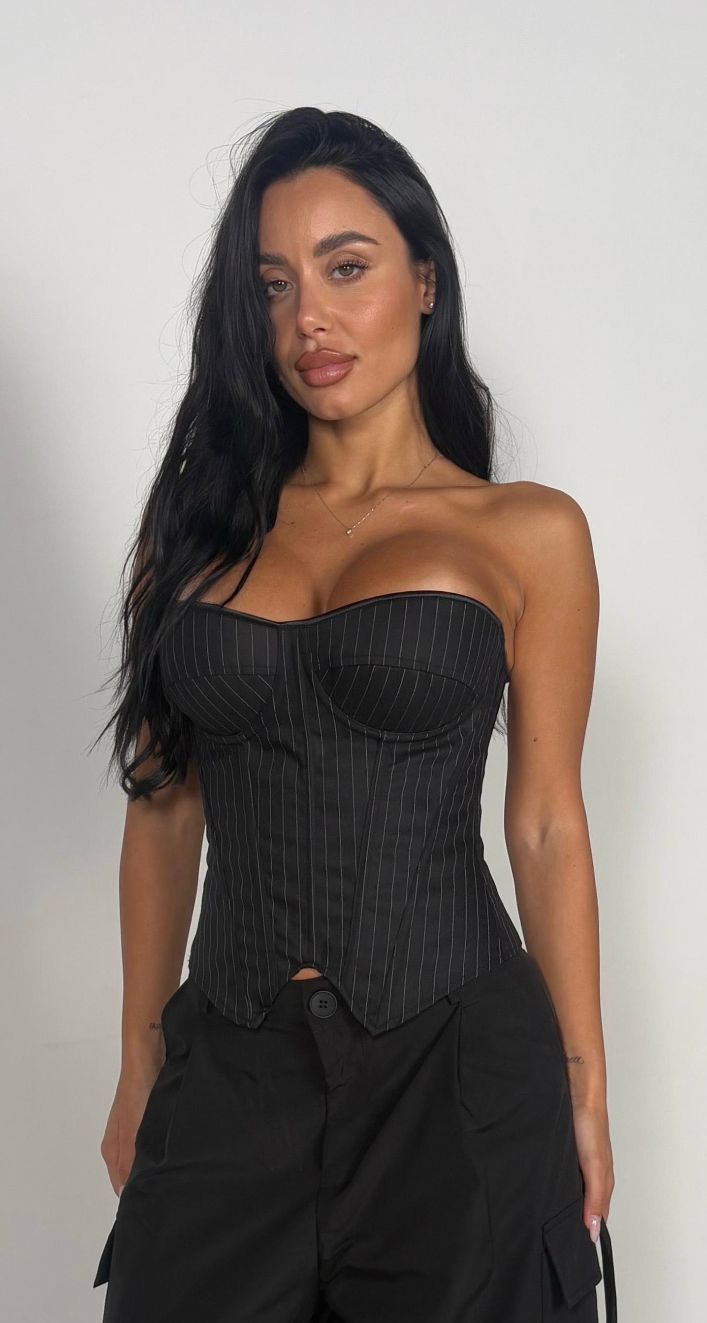 Corpetto “BIRTHDAY” gessato