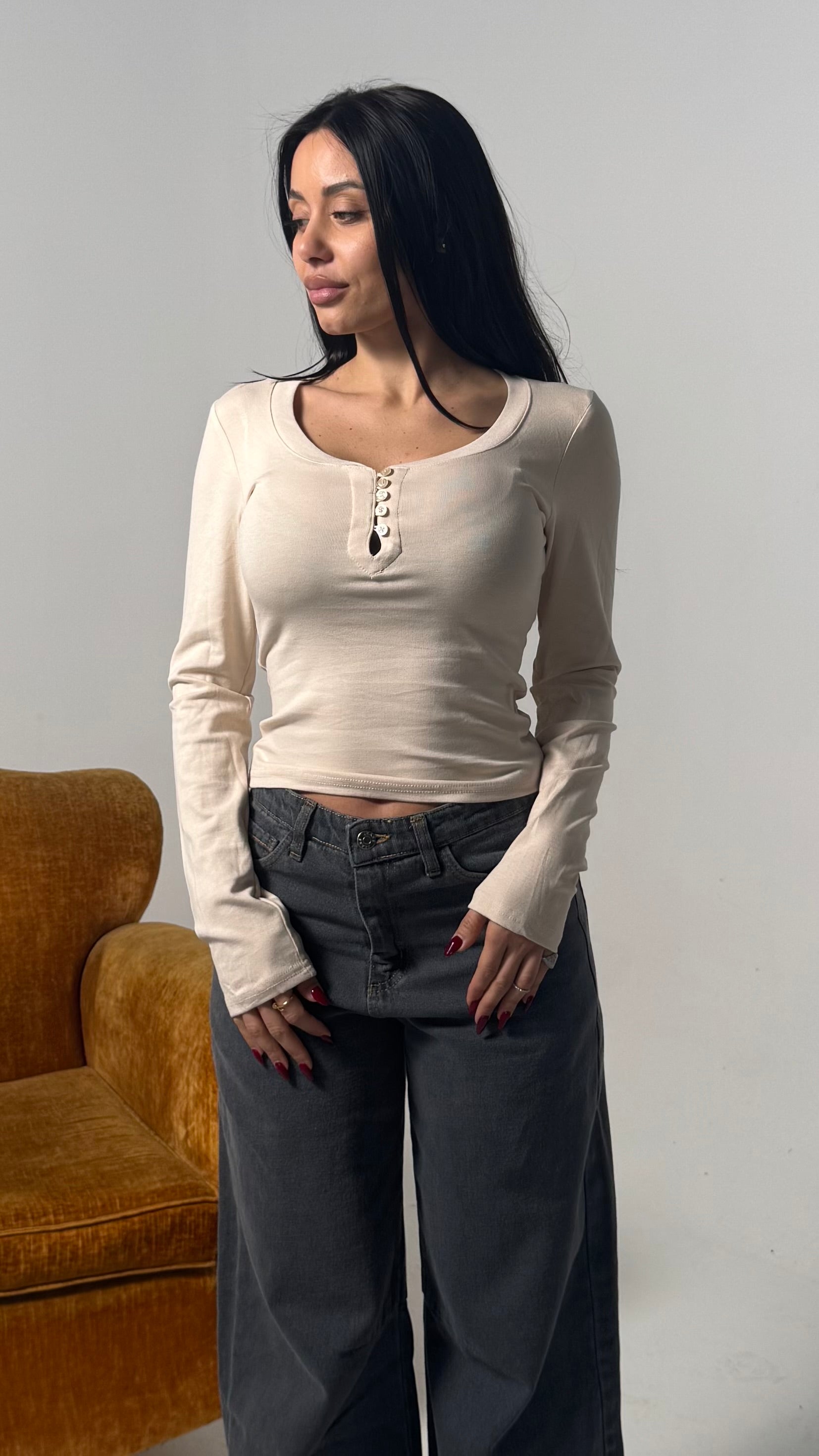 Maglia serafino