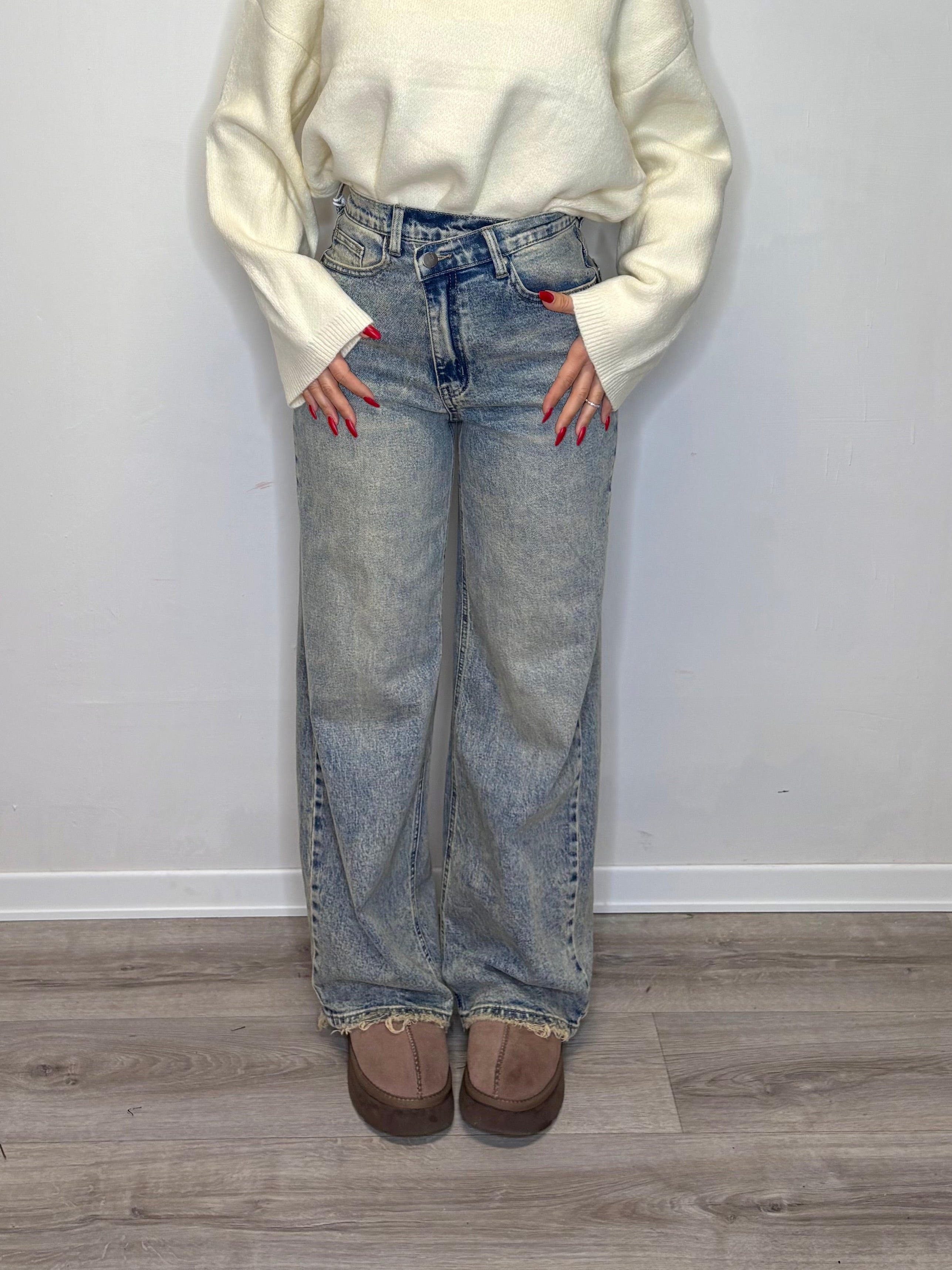Jeans asimmetrico FLEX