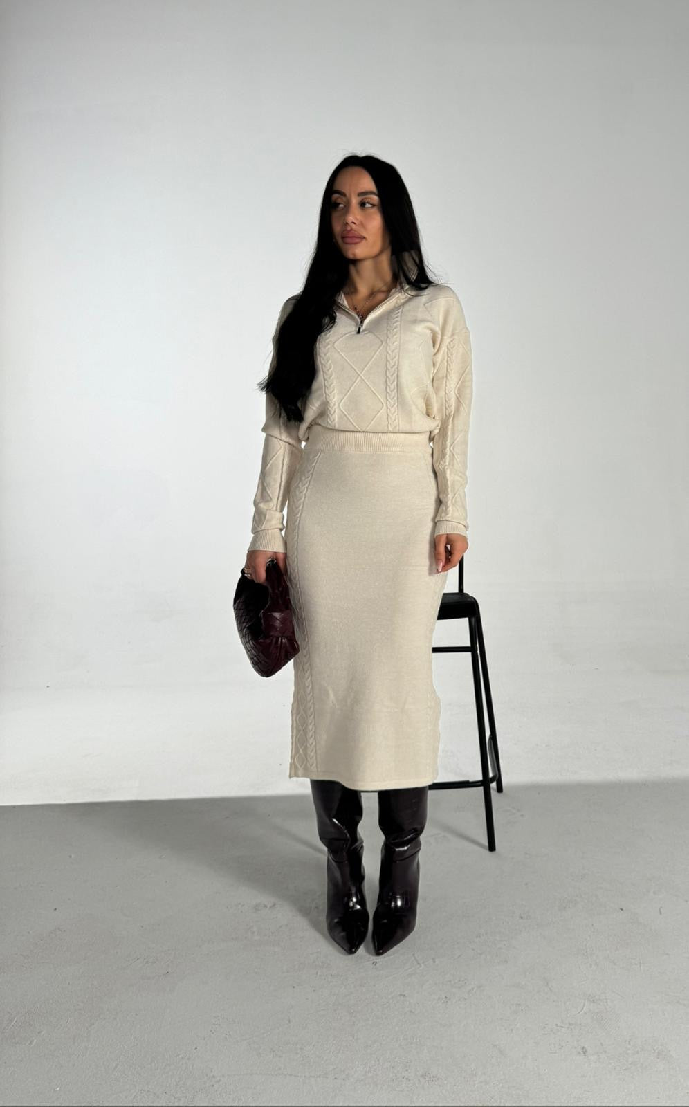 Coordinato in lana