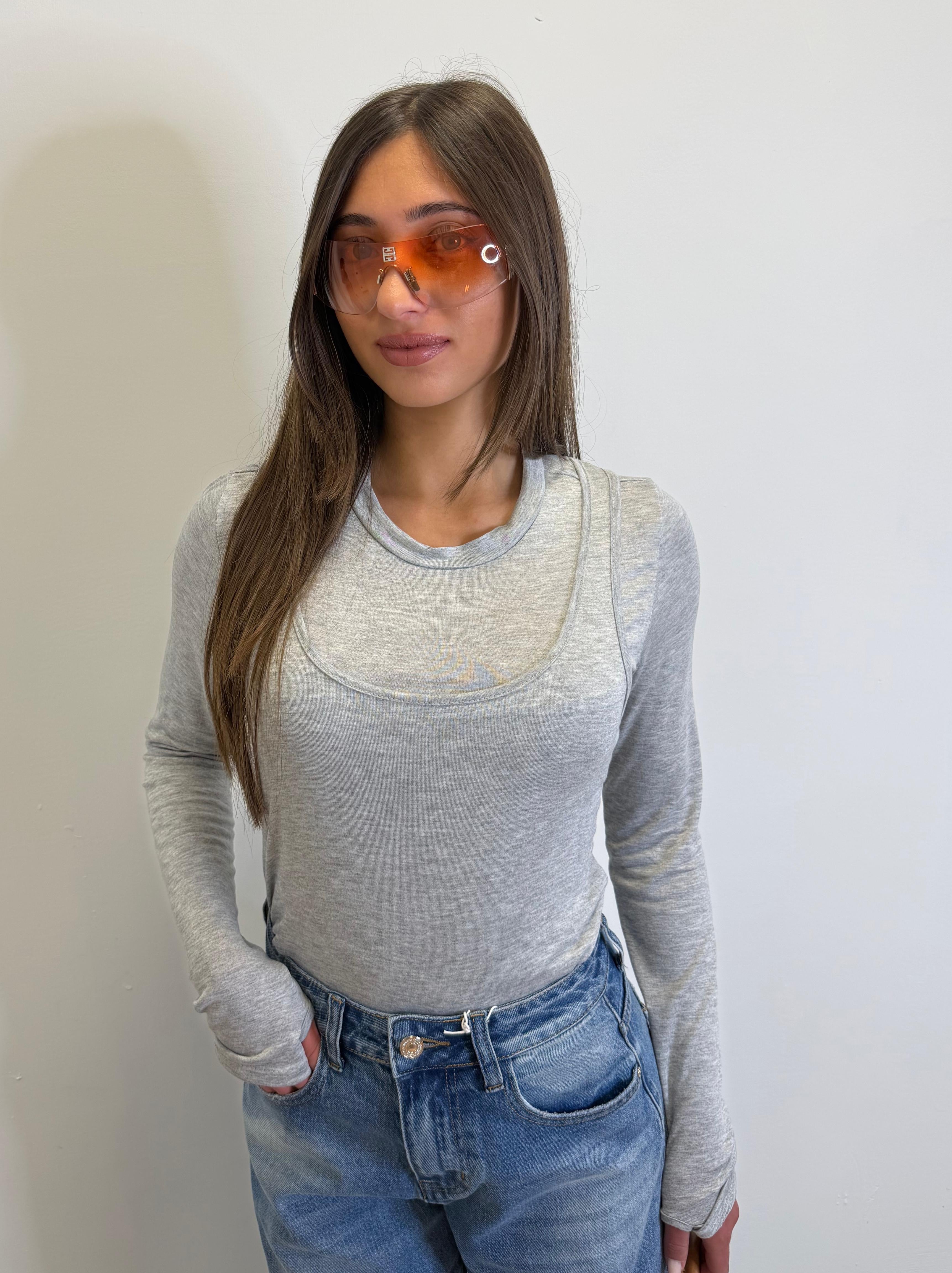 Maglia con canotta