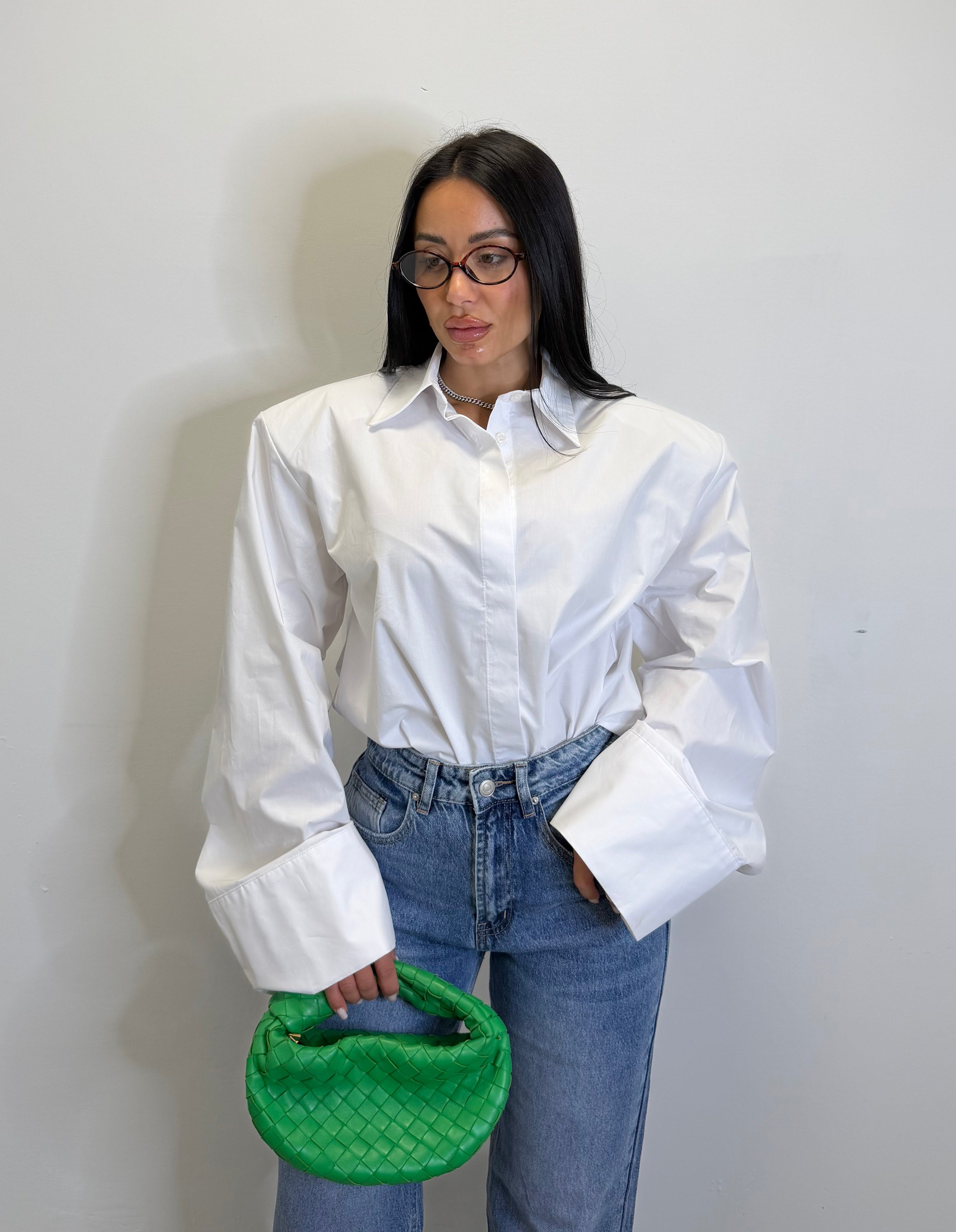 Camicia con spalline
