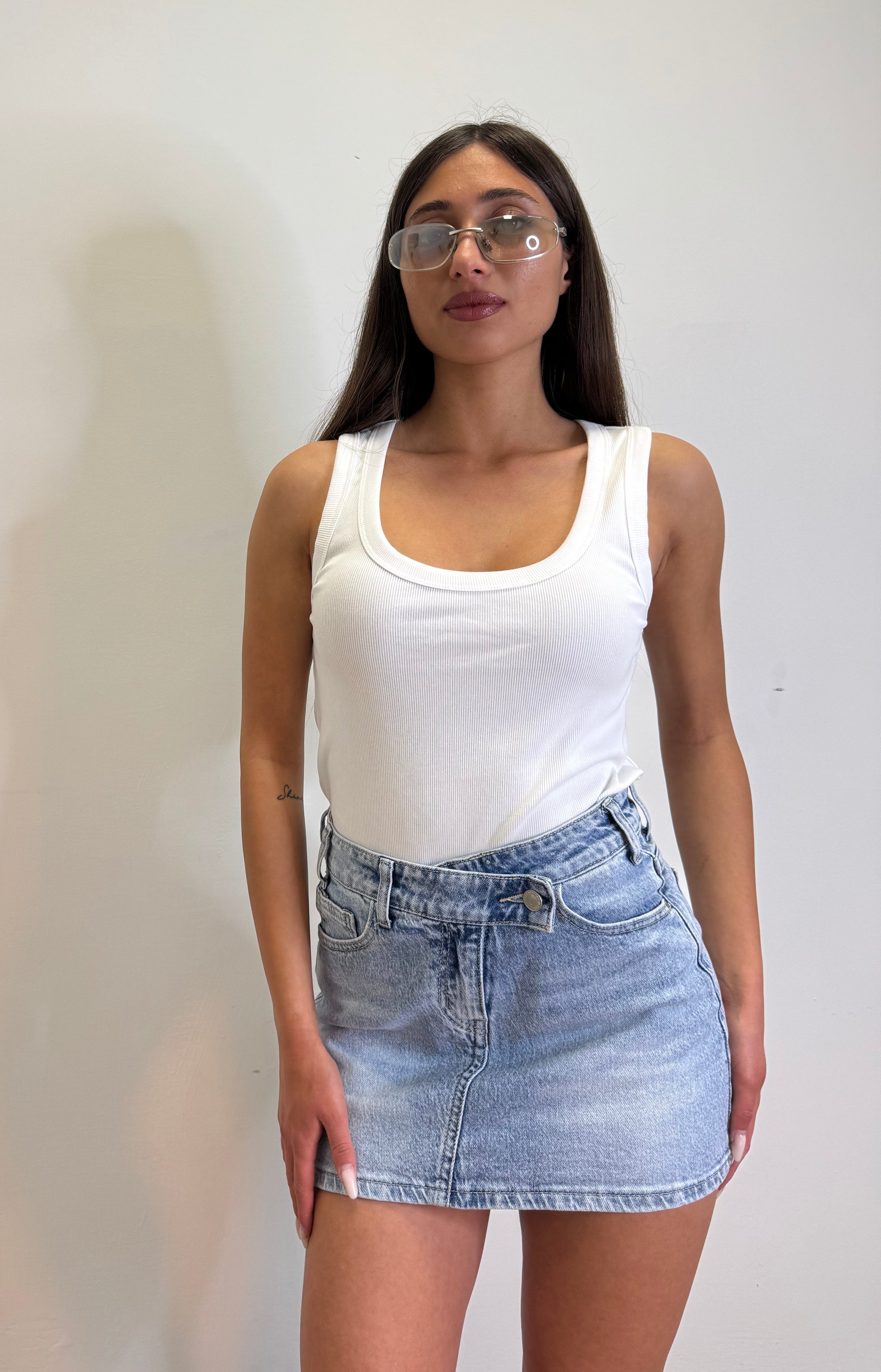 Gonna in denim