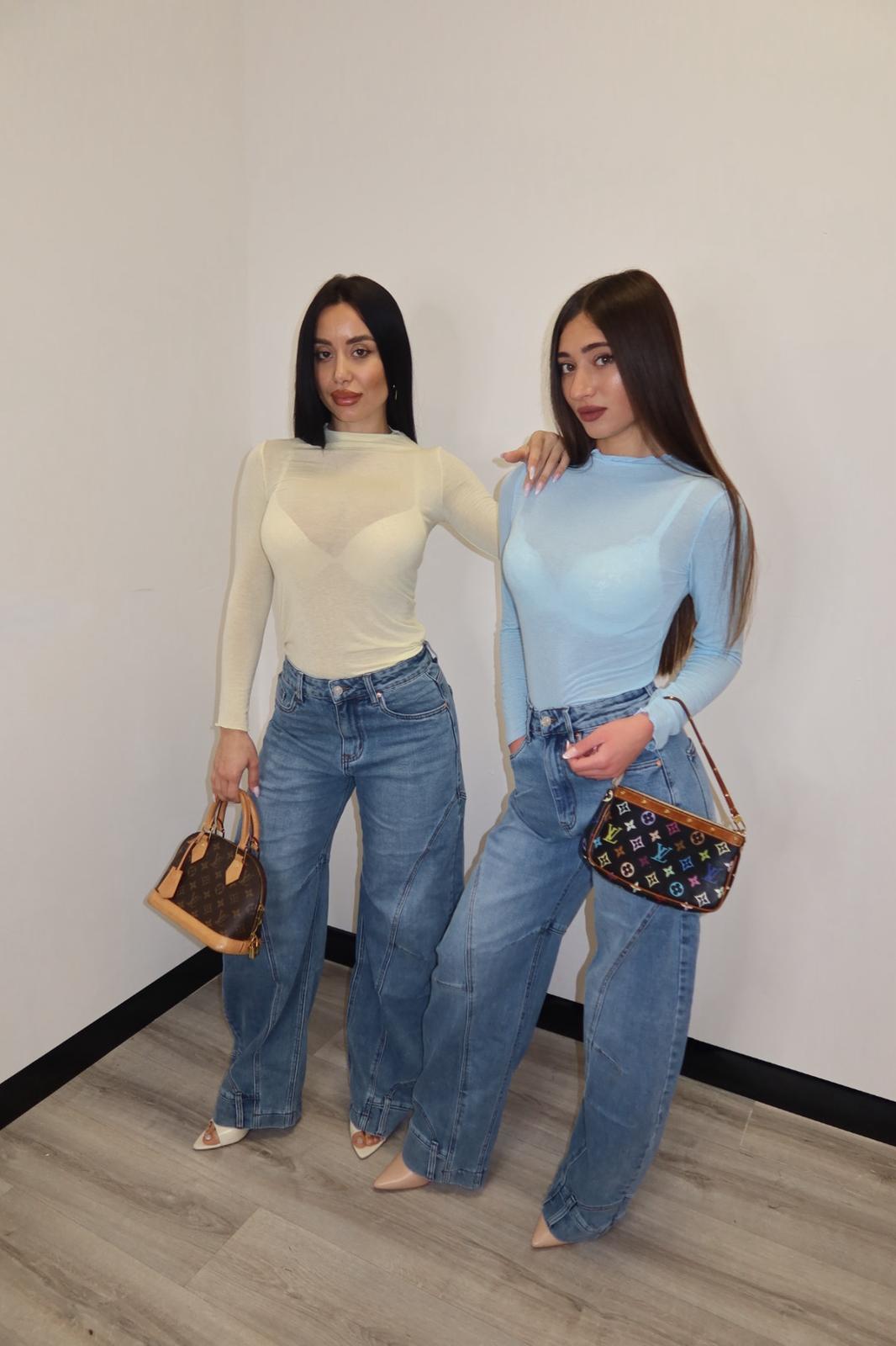 Jeans ballon reverse