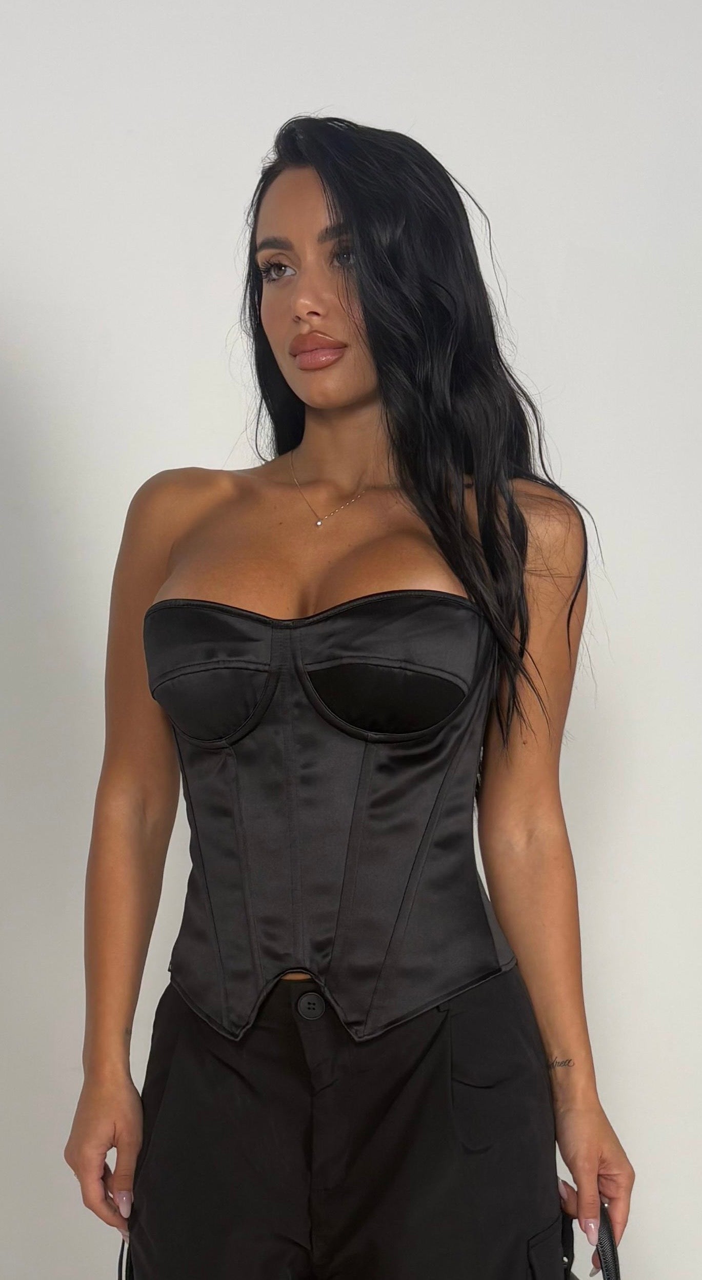 Corpetto “BIRTHDAY” nero