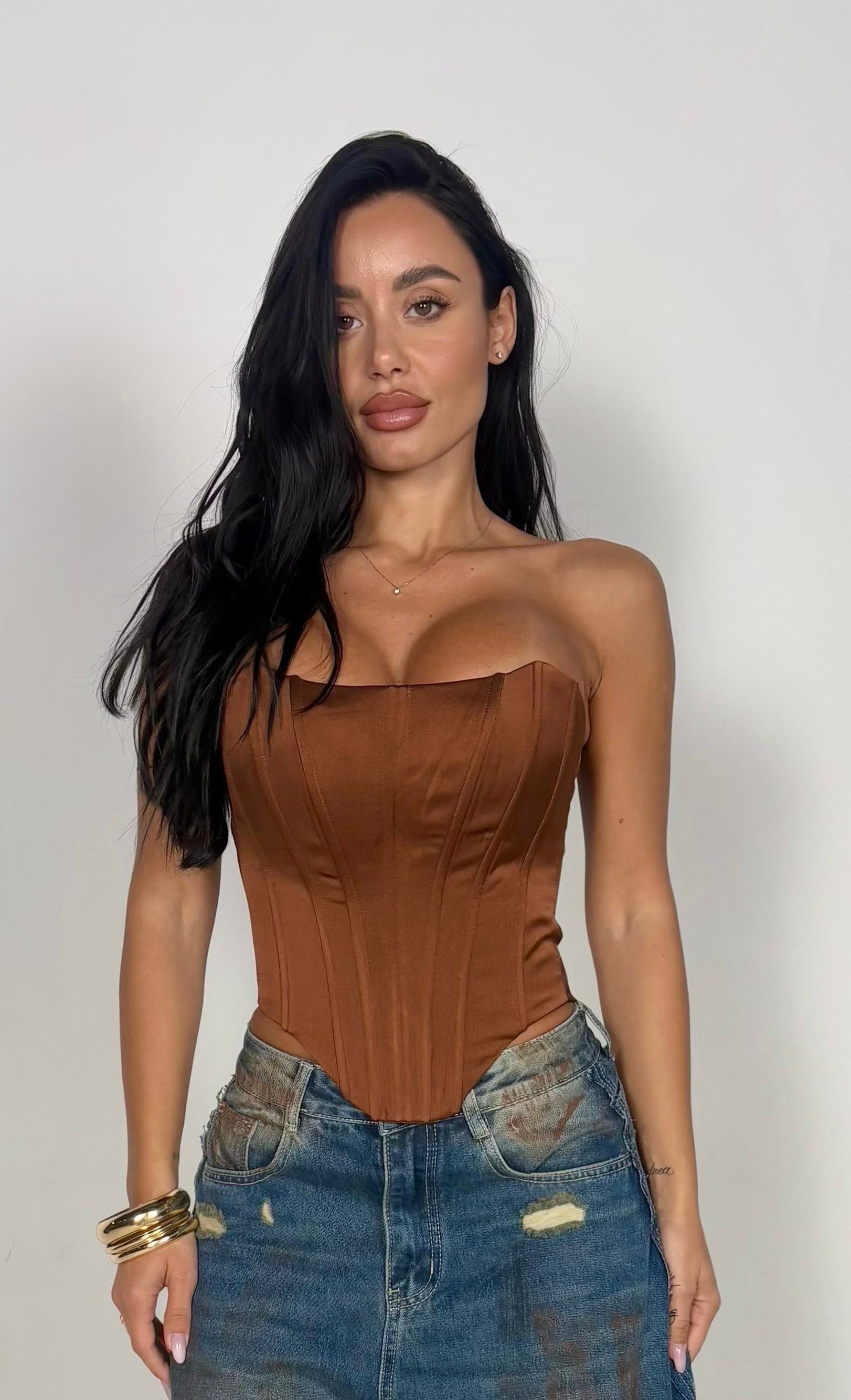 Corpetto LADY marrone