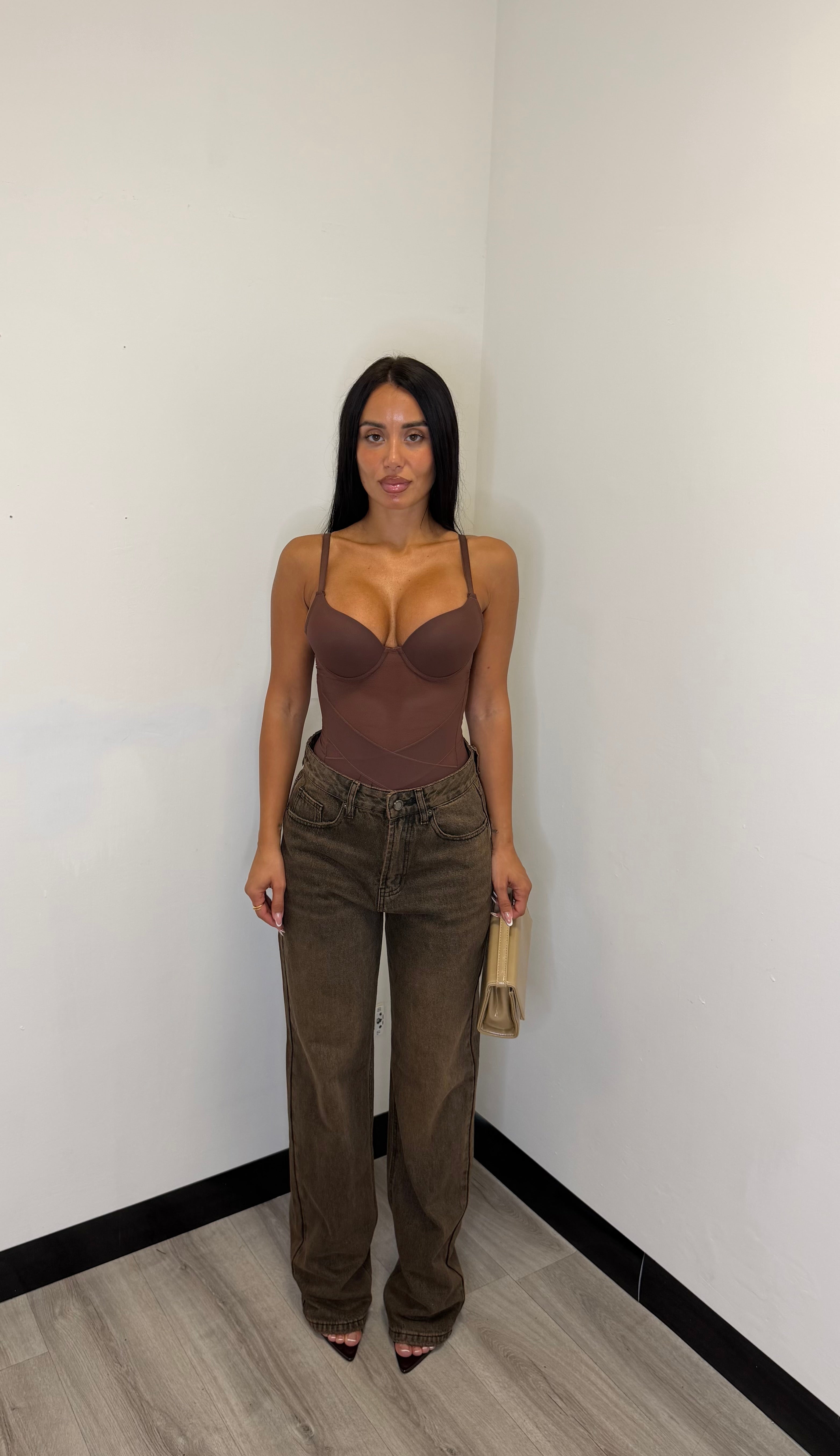 JEANS BROWN VINTAGE