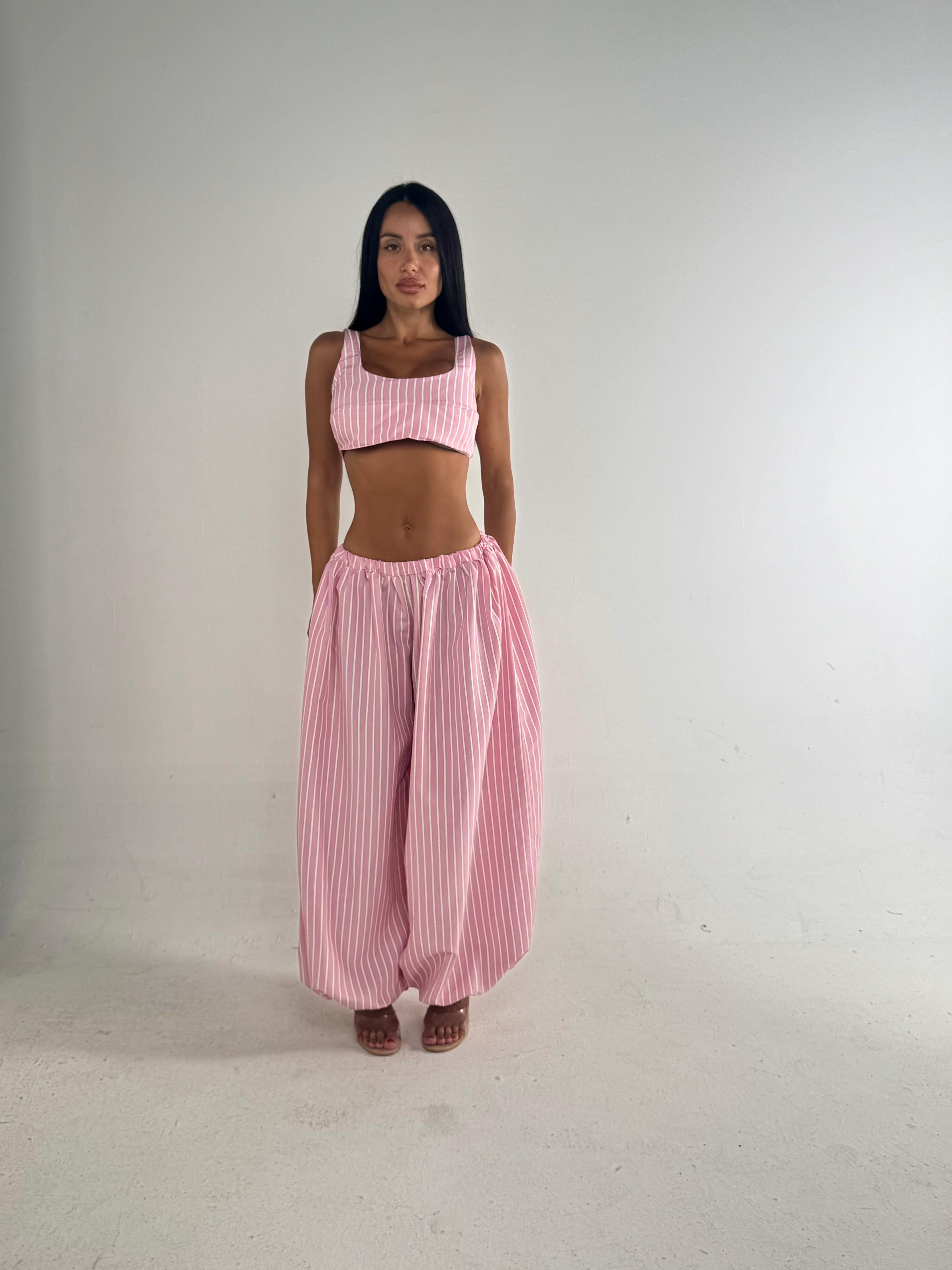 Coordinato SPIKE rosa