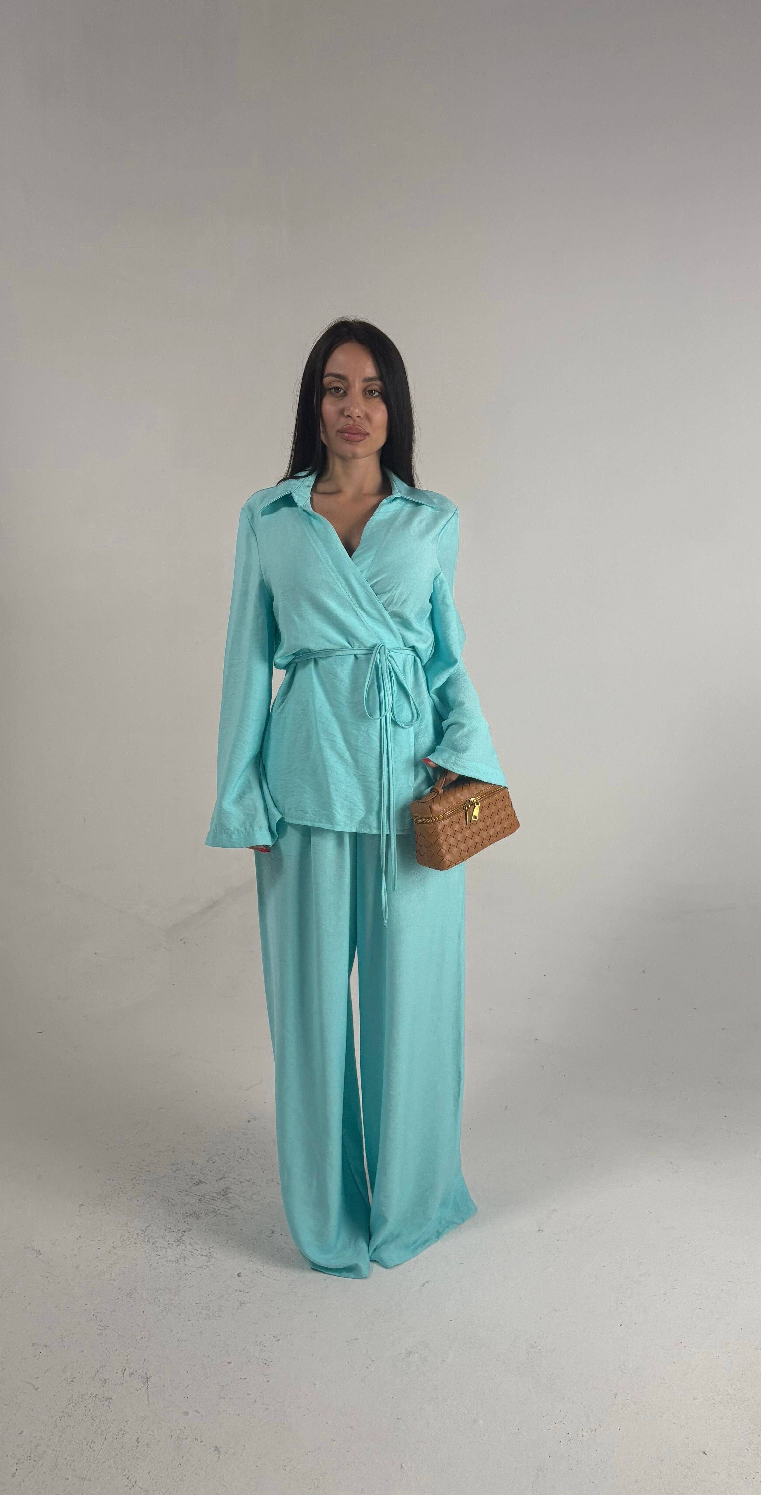 Coordinato SEOUL azzurro