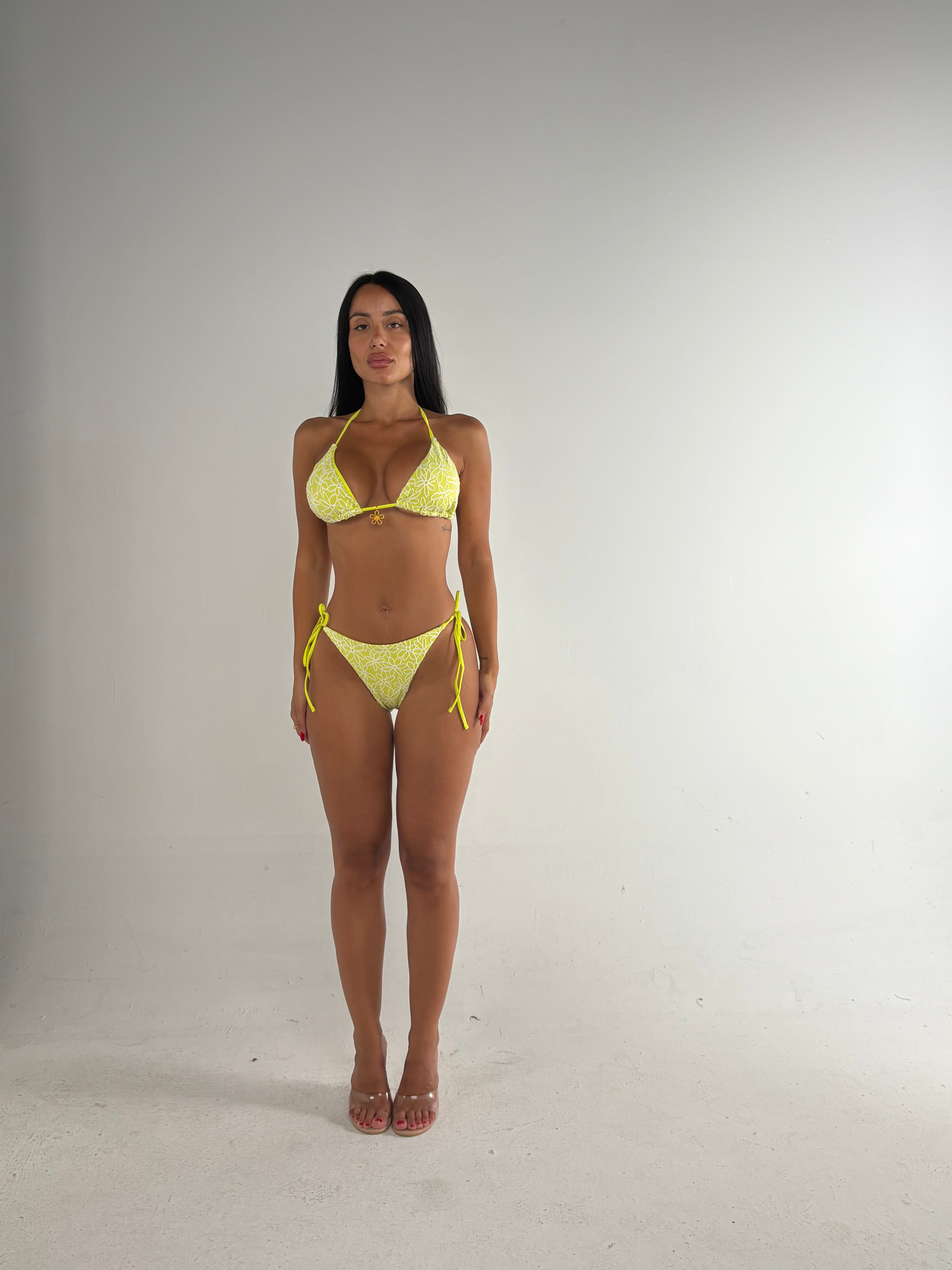 Bikini FLOWER verde