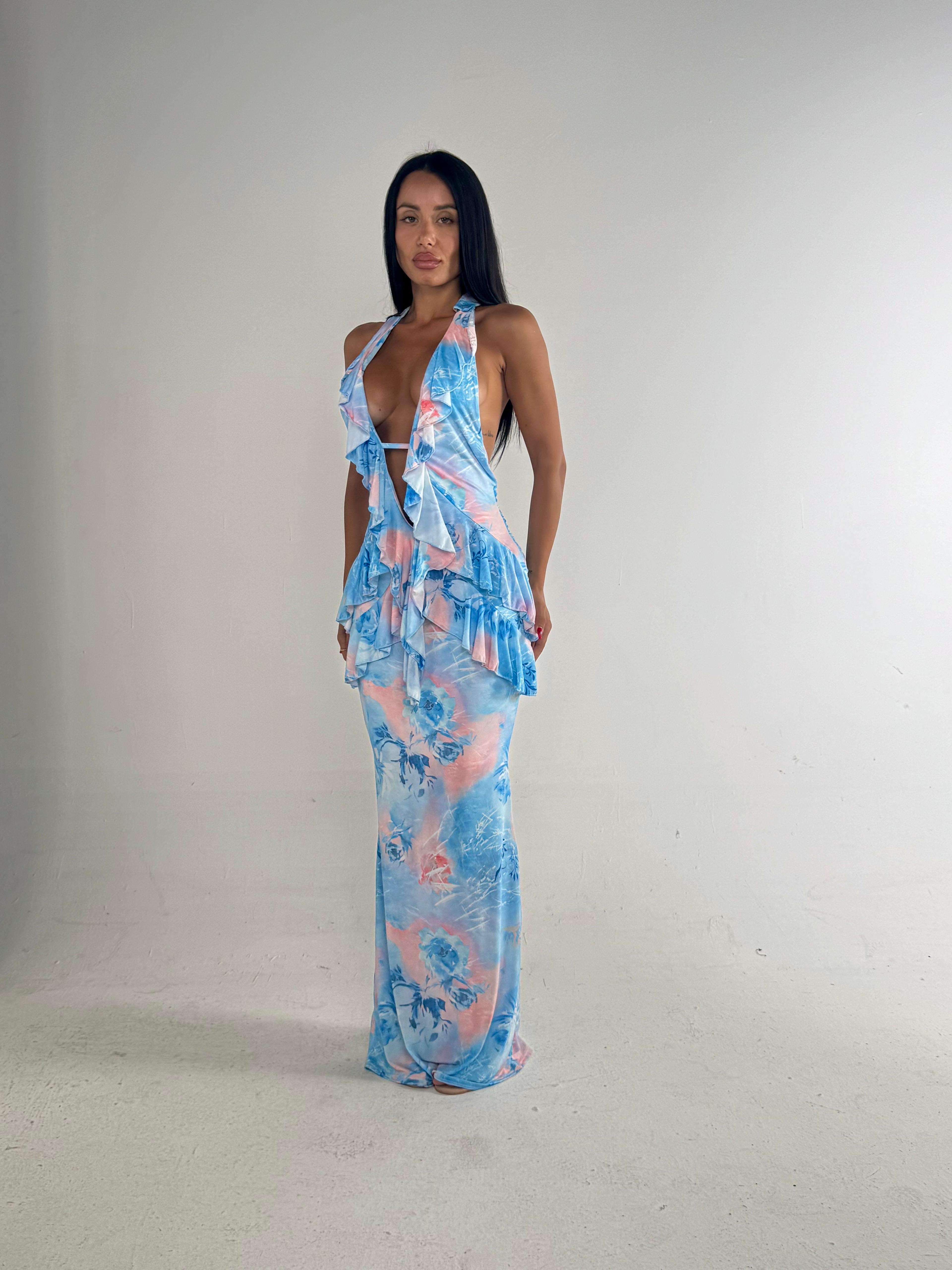 Abito MARBELLA azzurro