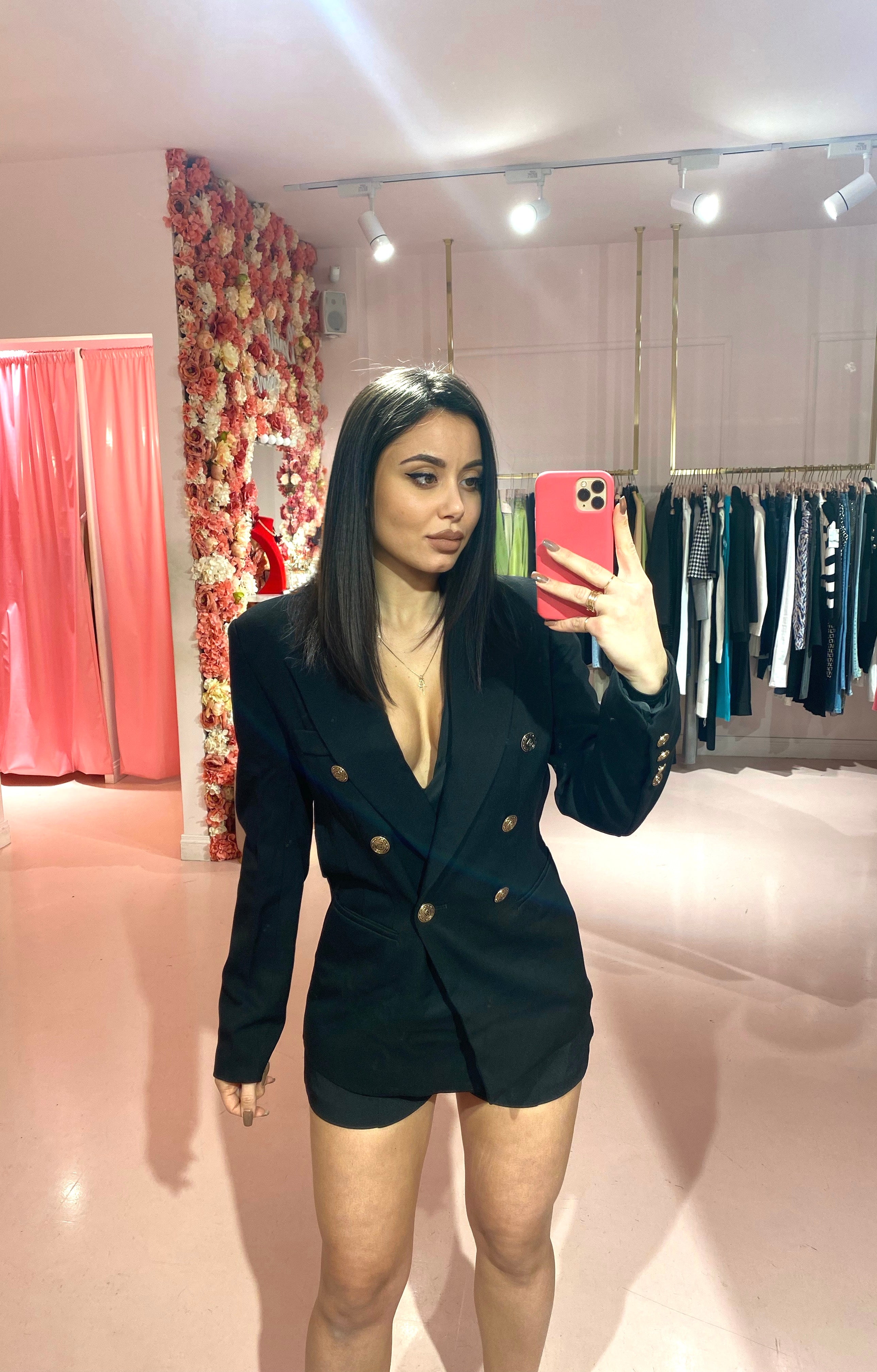 Blazer bottoni oro
