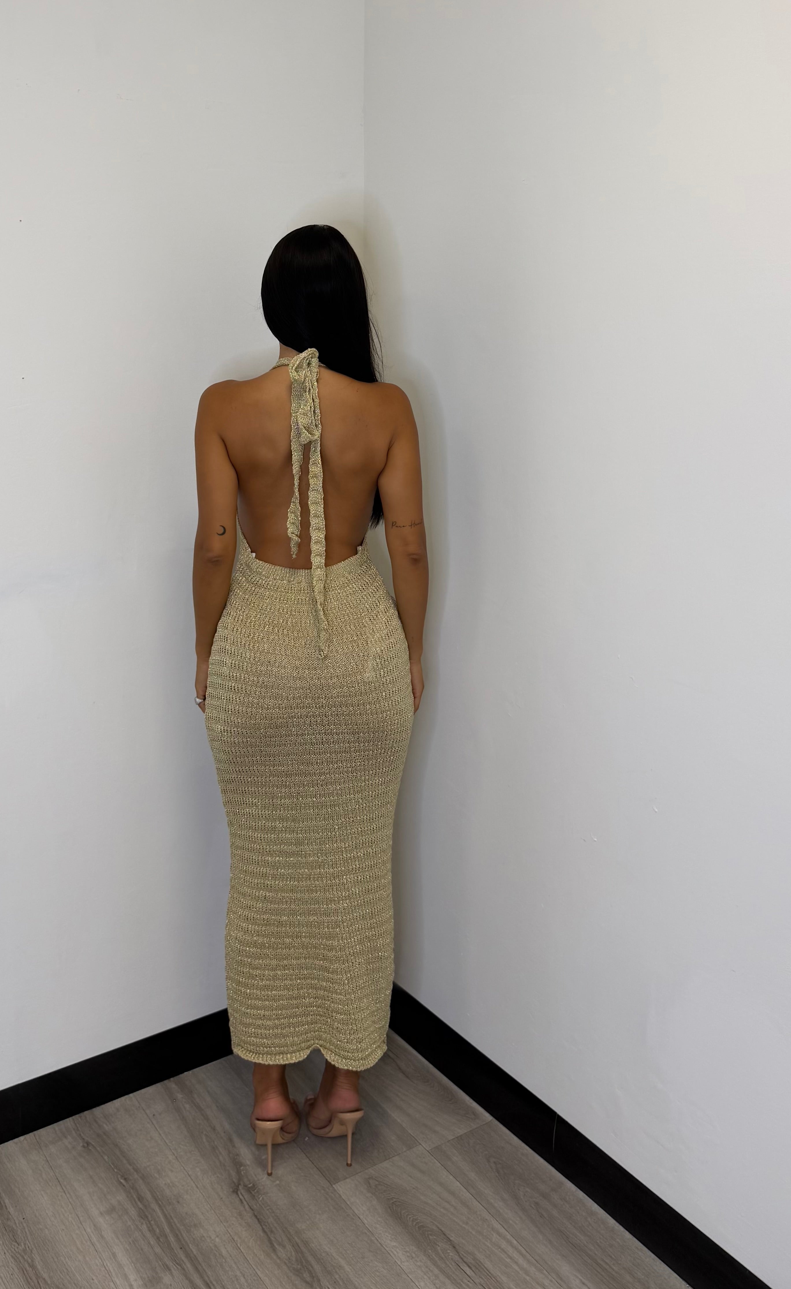 ABITO LUREX GOLDEN