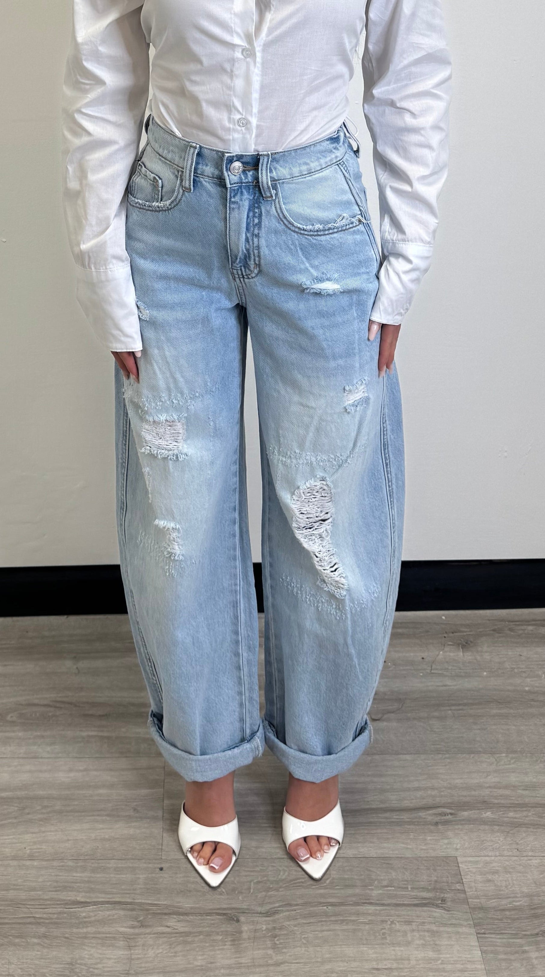 Jeans con strappi