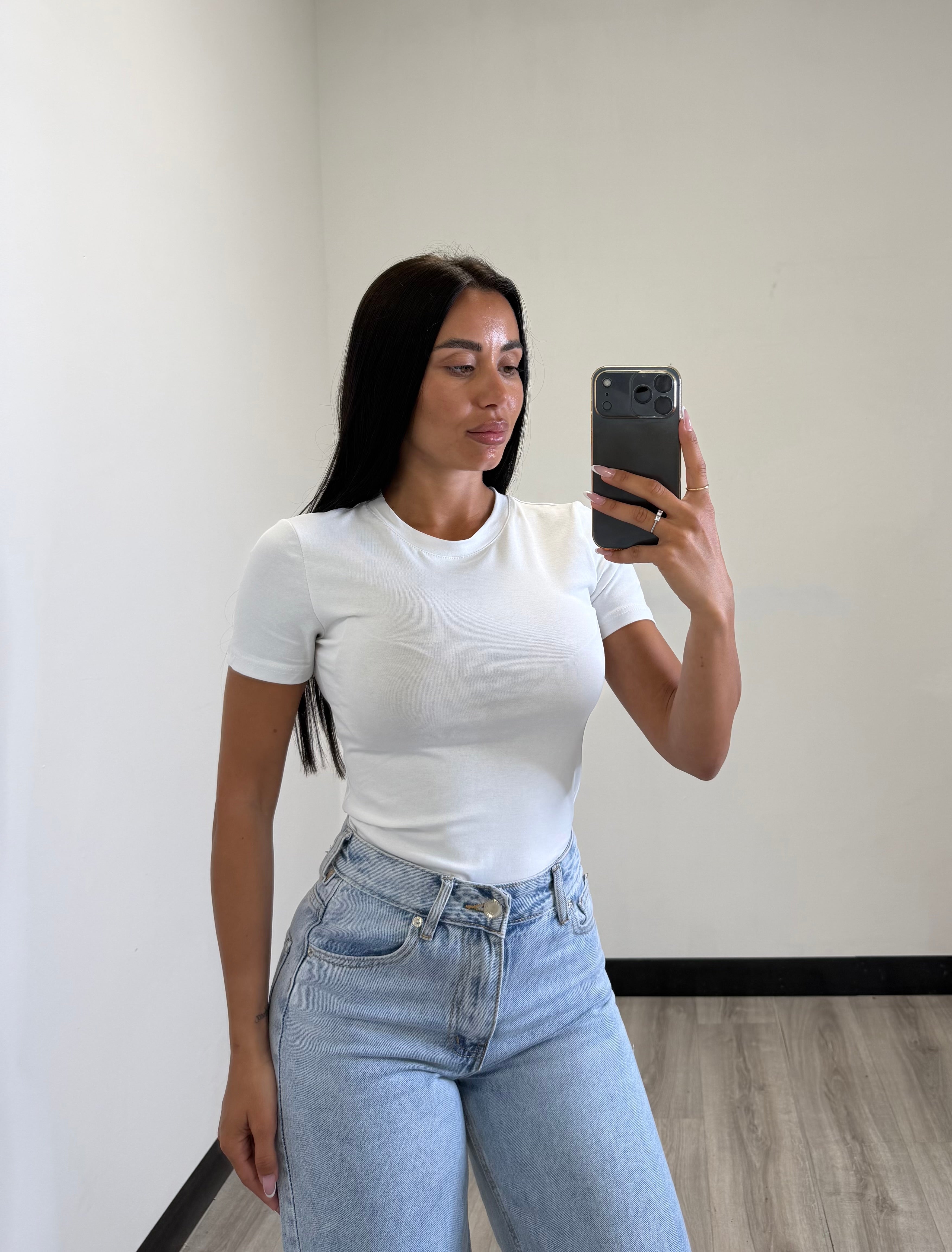 T-shirt basic in cotone