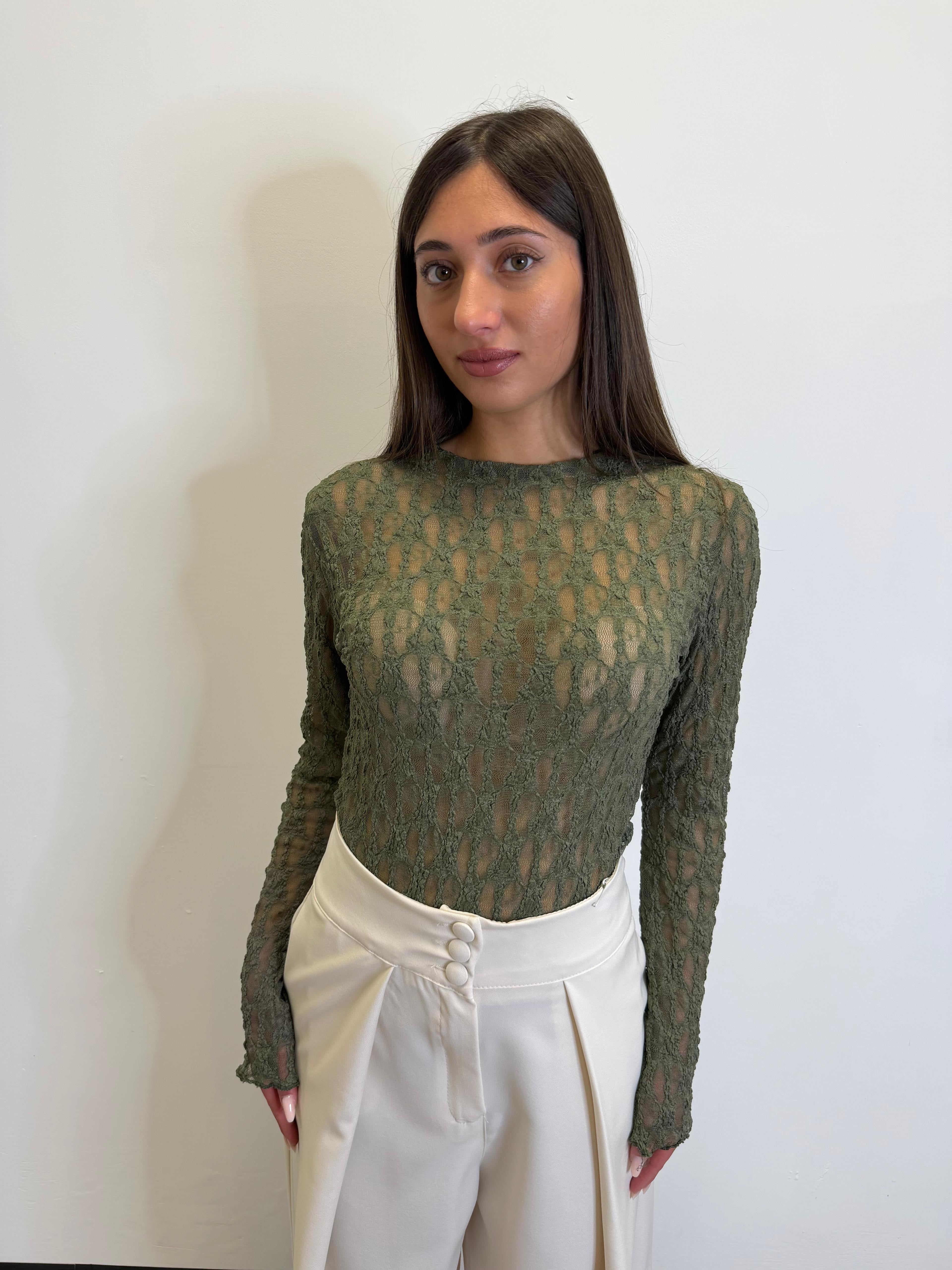 Maglia in pizzo