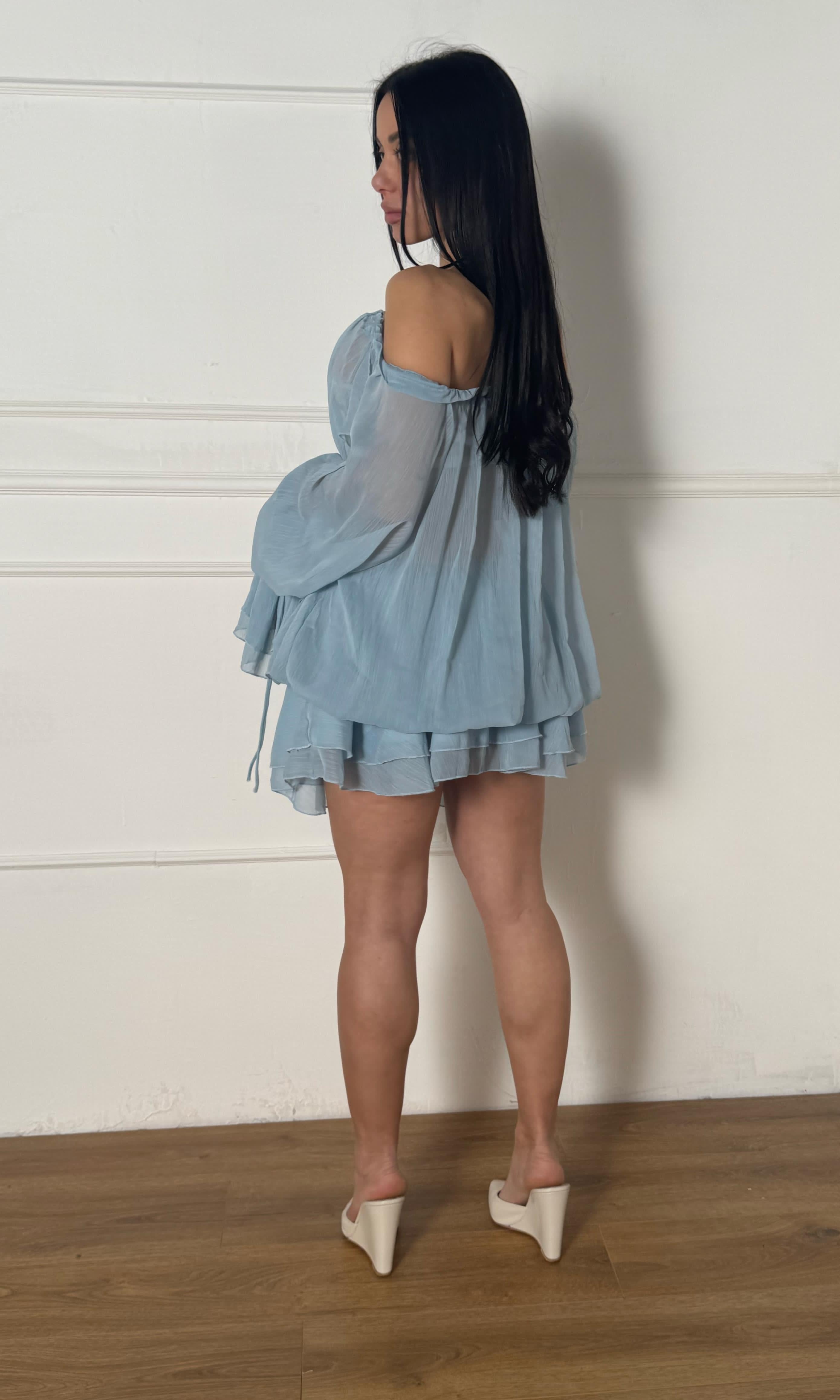 Dress CALIOPE azzurro