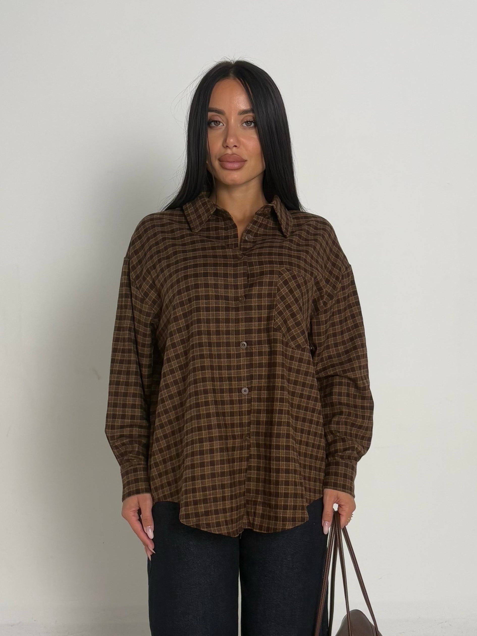 Camicia MONIQUE marrone