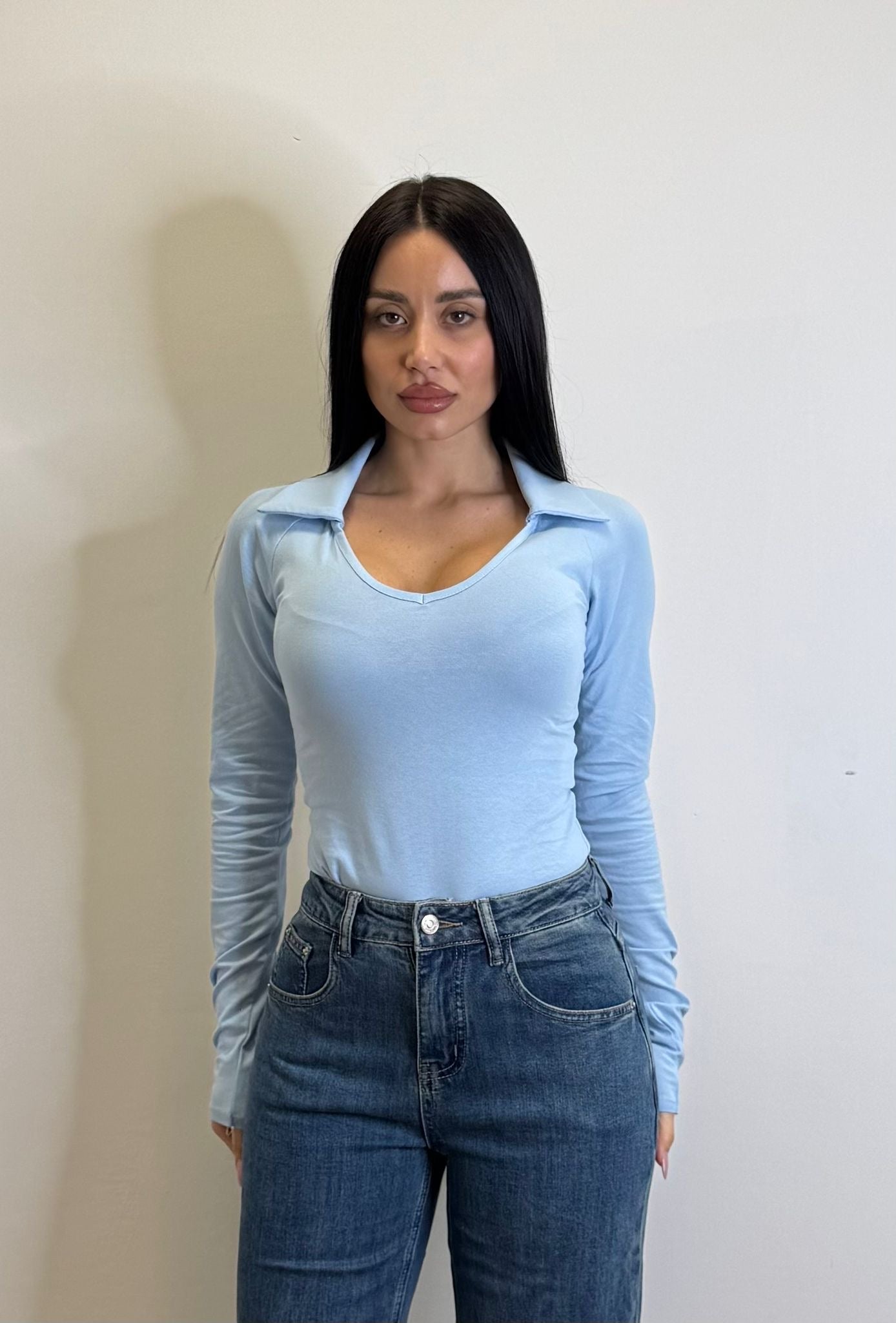 Maglia con colletto
