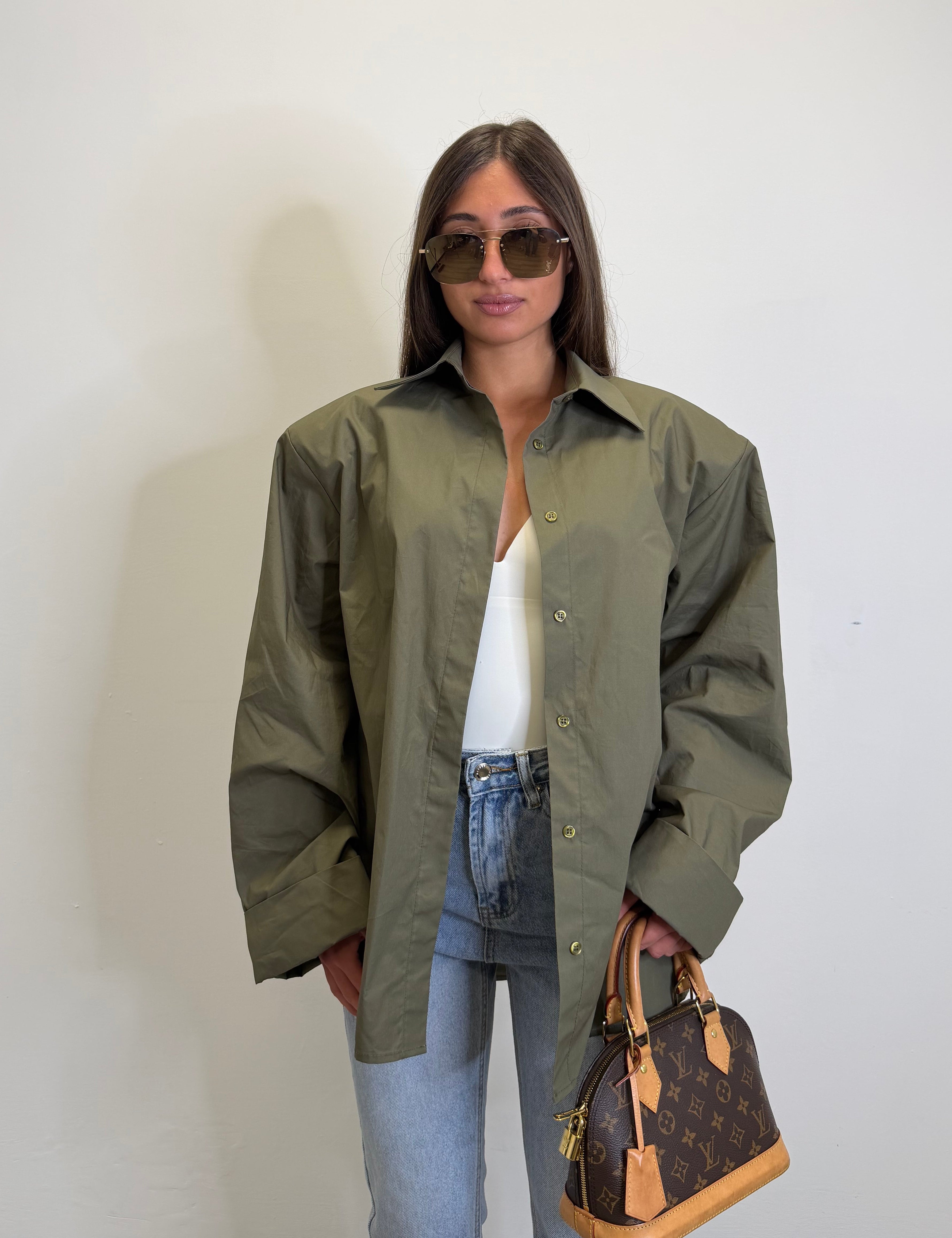 Camicia con spalline
