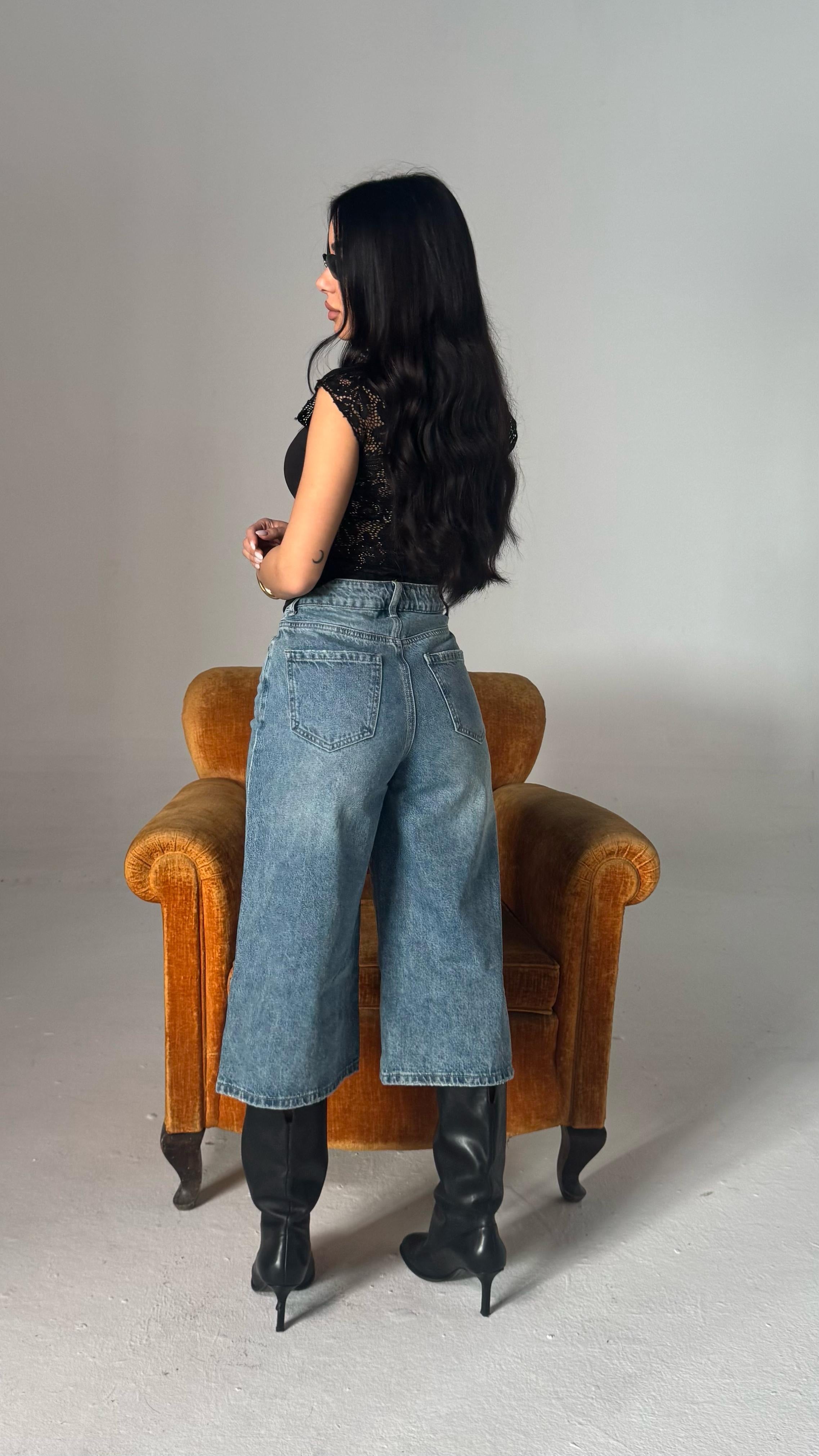 Bermuda in denim