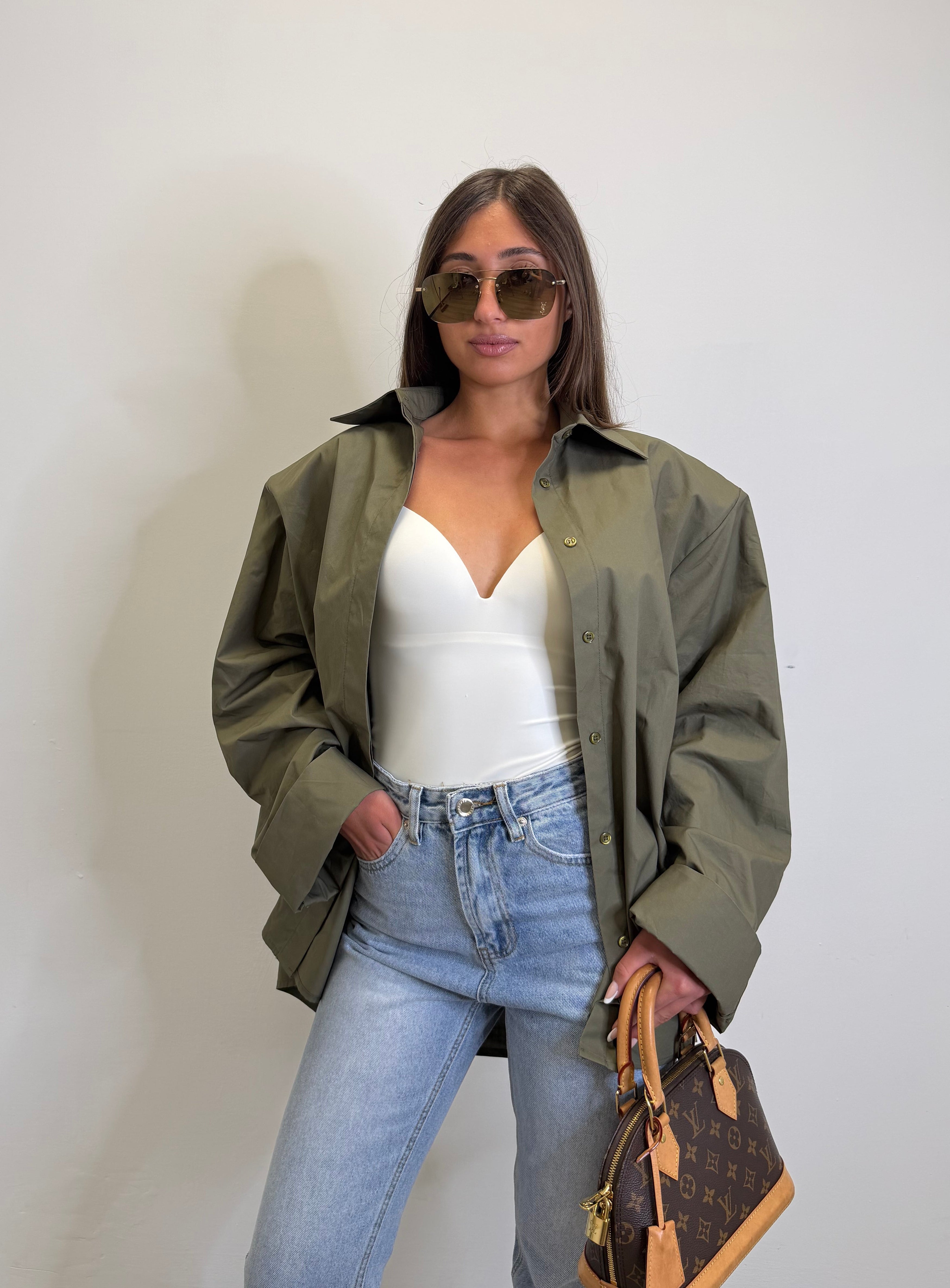 Camicia con spalline