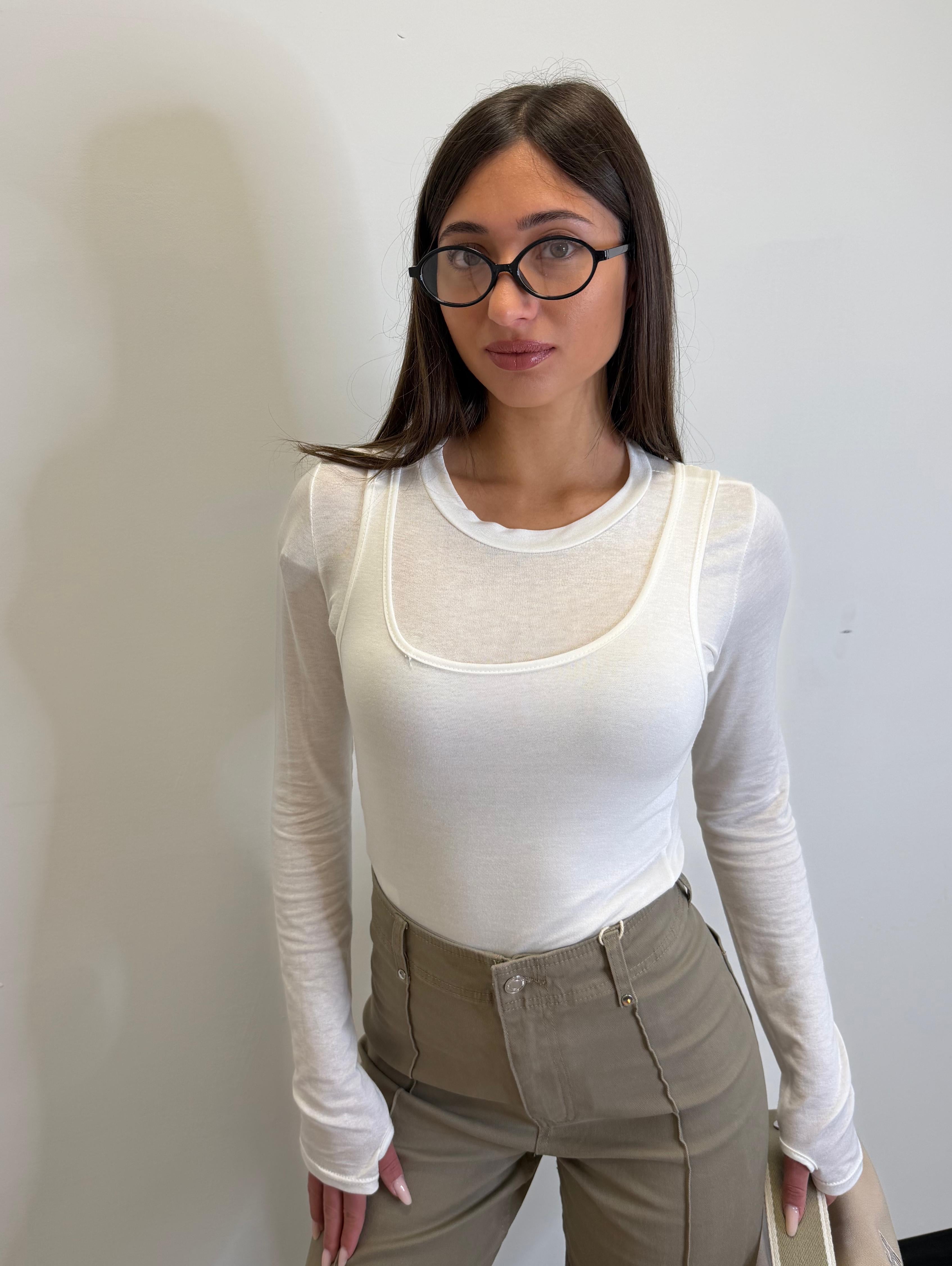 Maglia con canotta