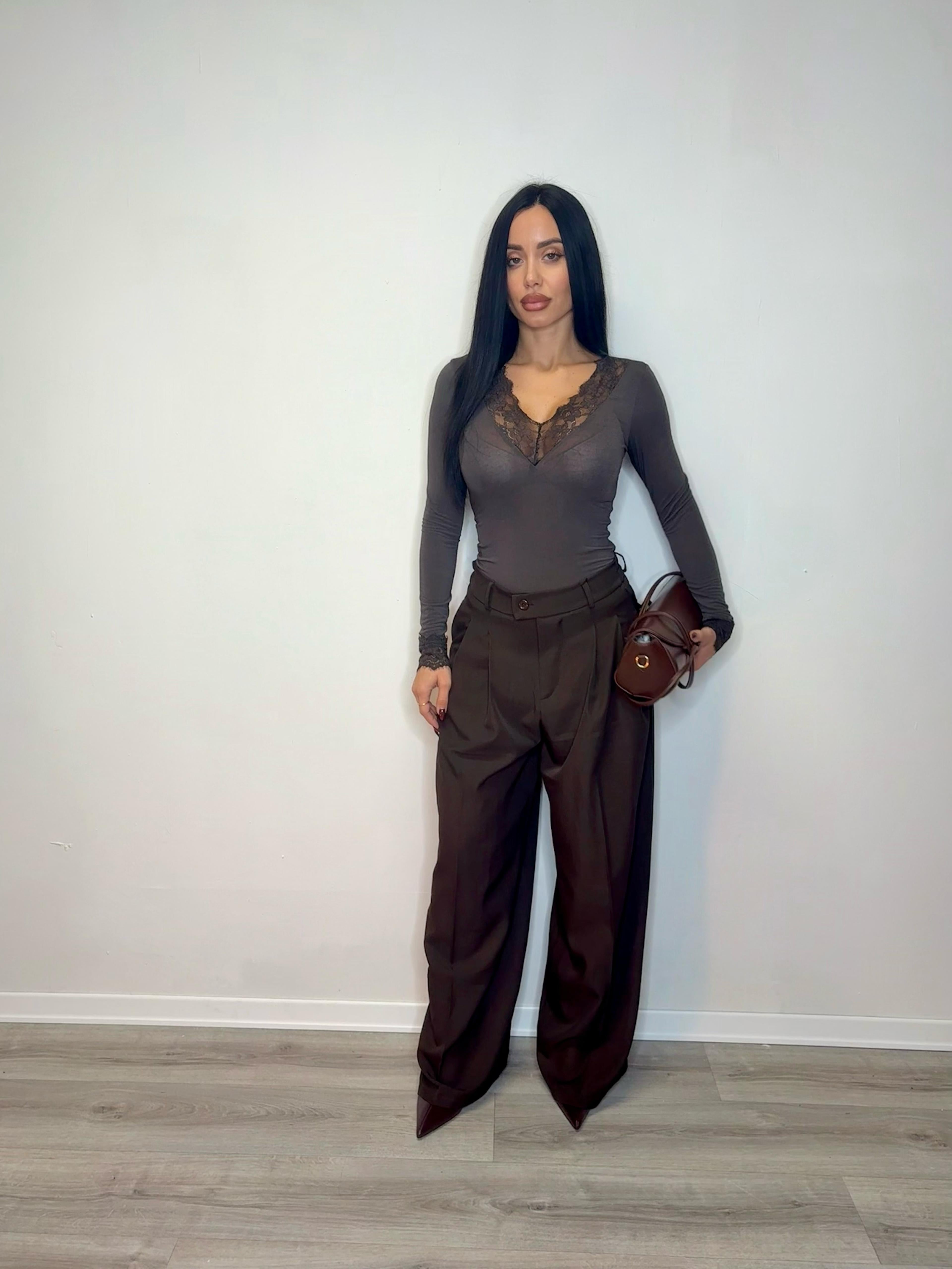 Pantalone classico palazzo