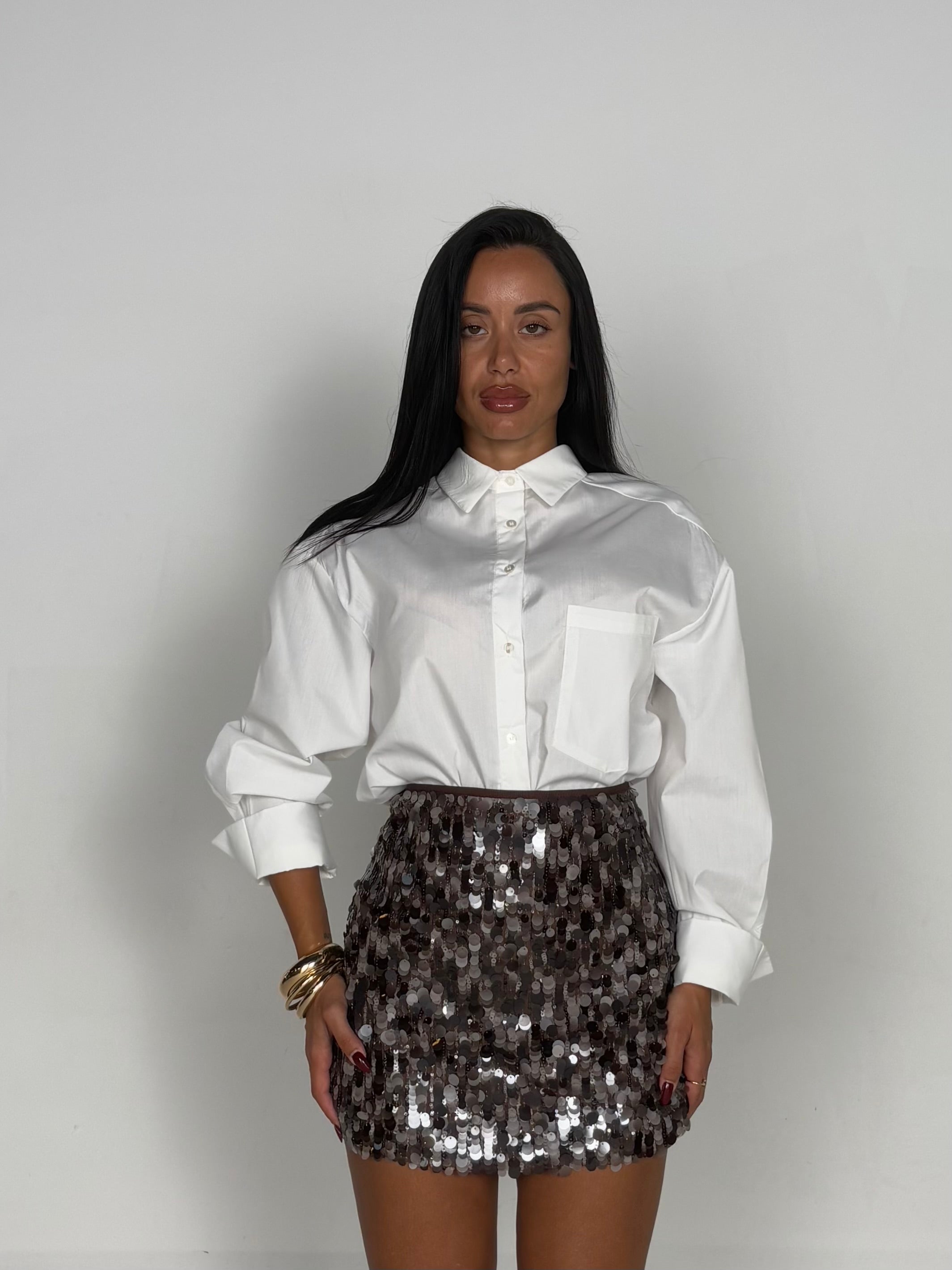 Camicia basic bianca
