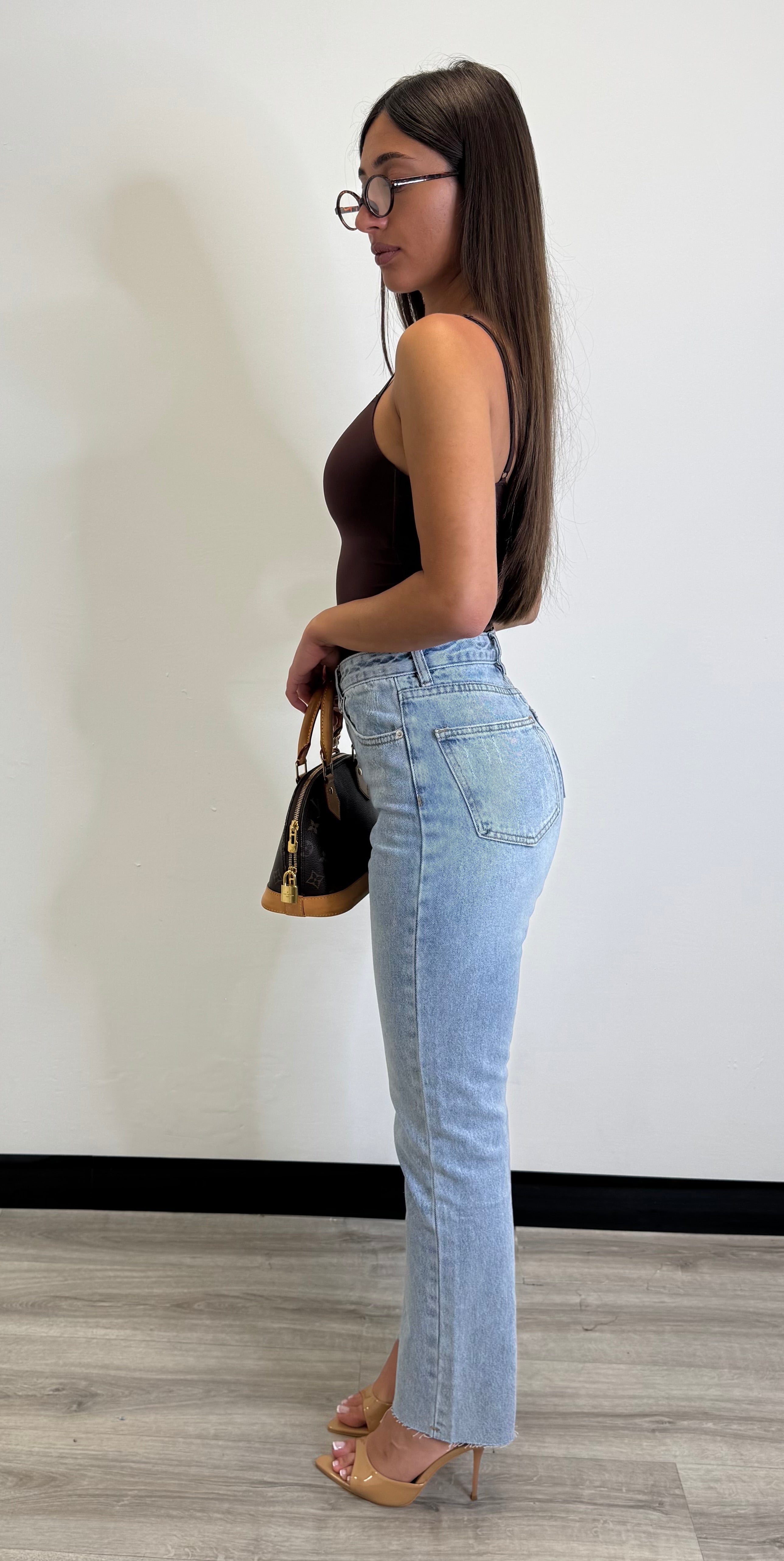 Jeans taglio vivo