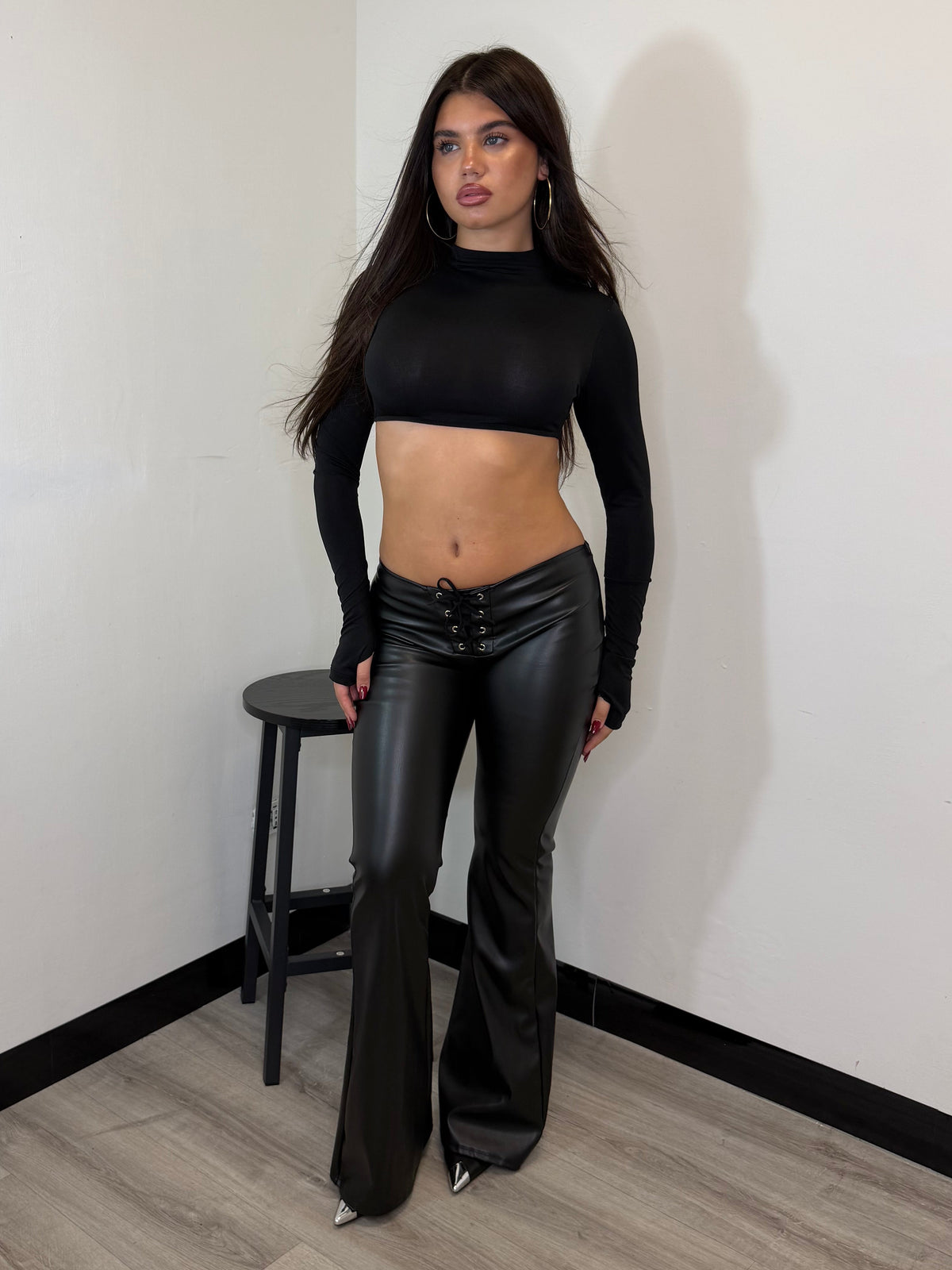 PANTS ROCK LEATHER