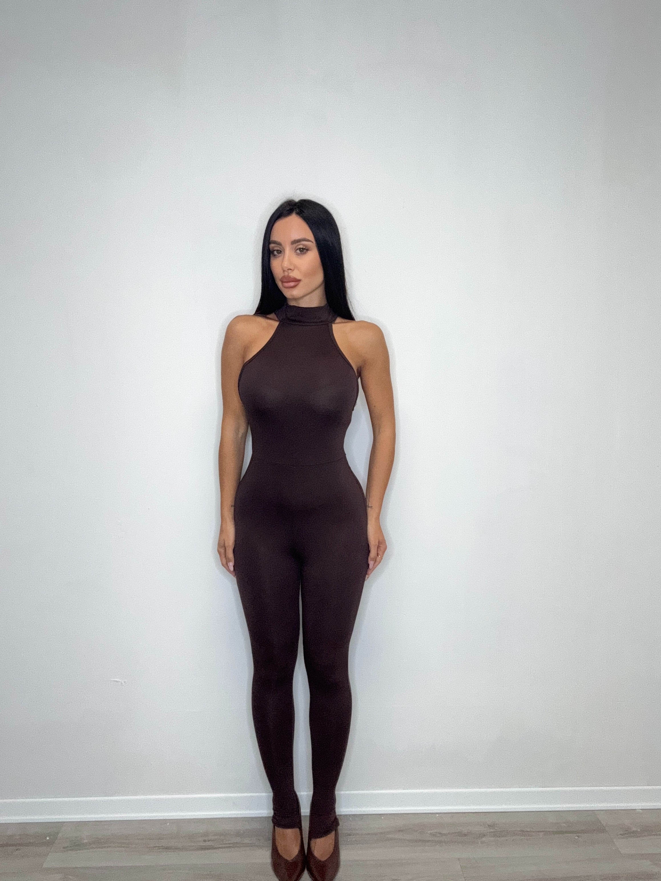 Jumpsuite ESME marrone