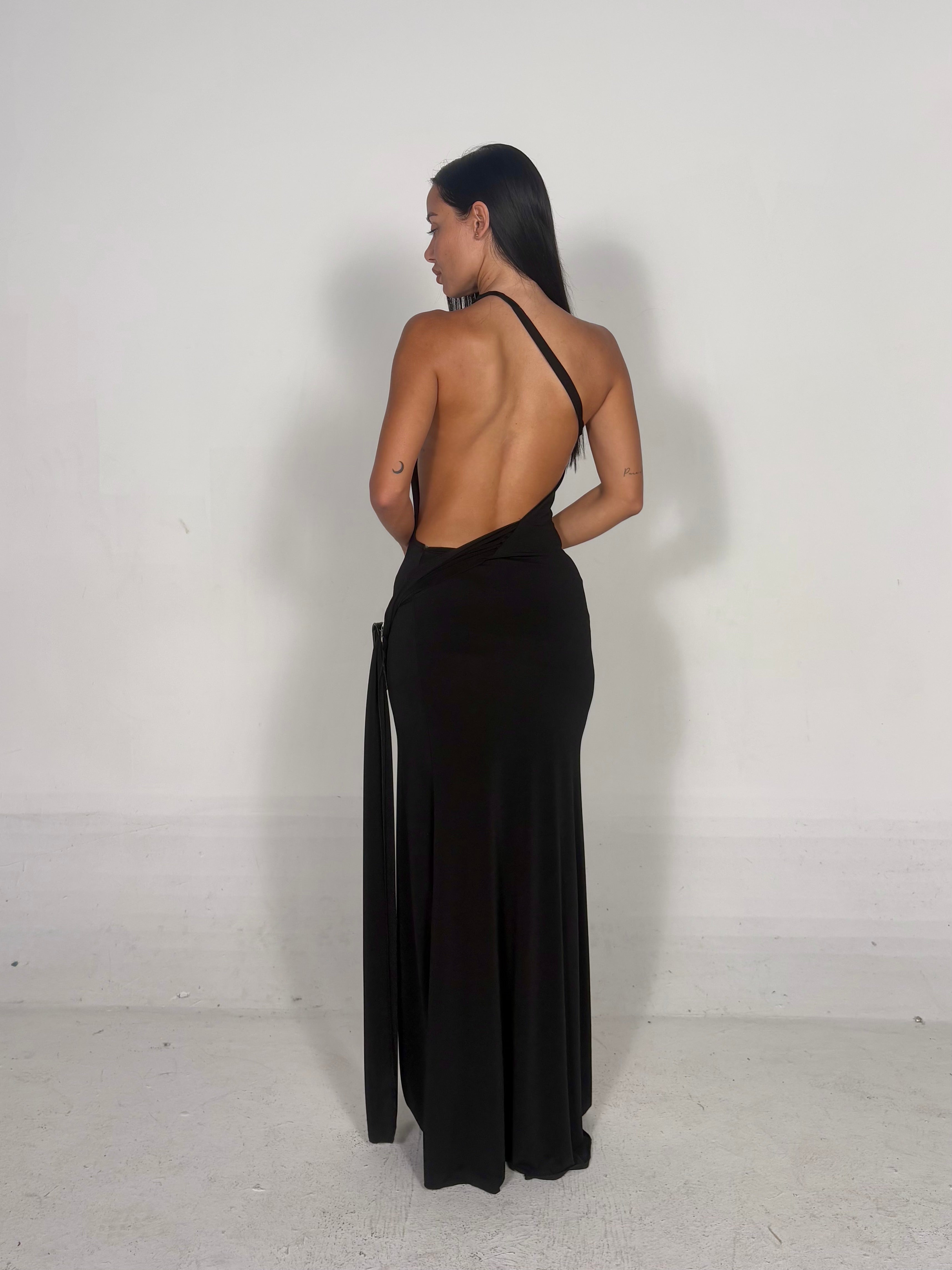 Abito LINDA nero ￼