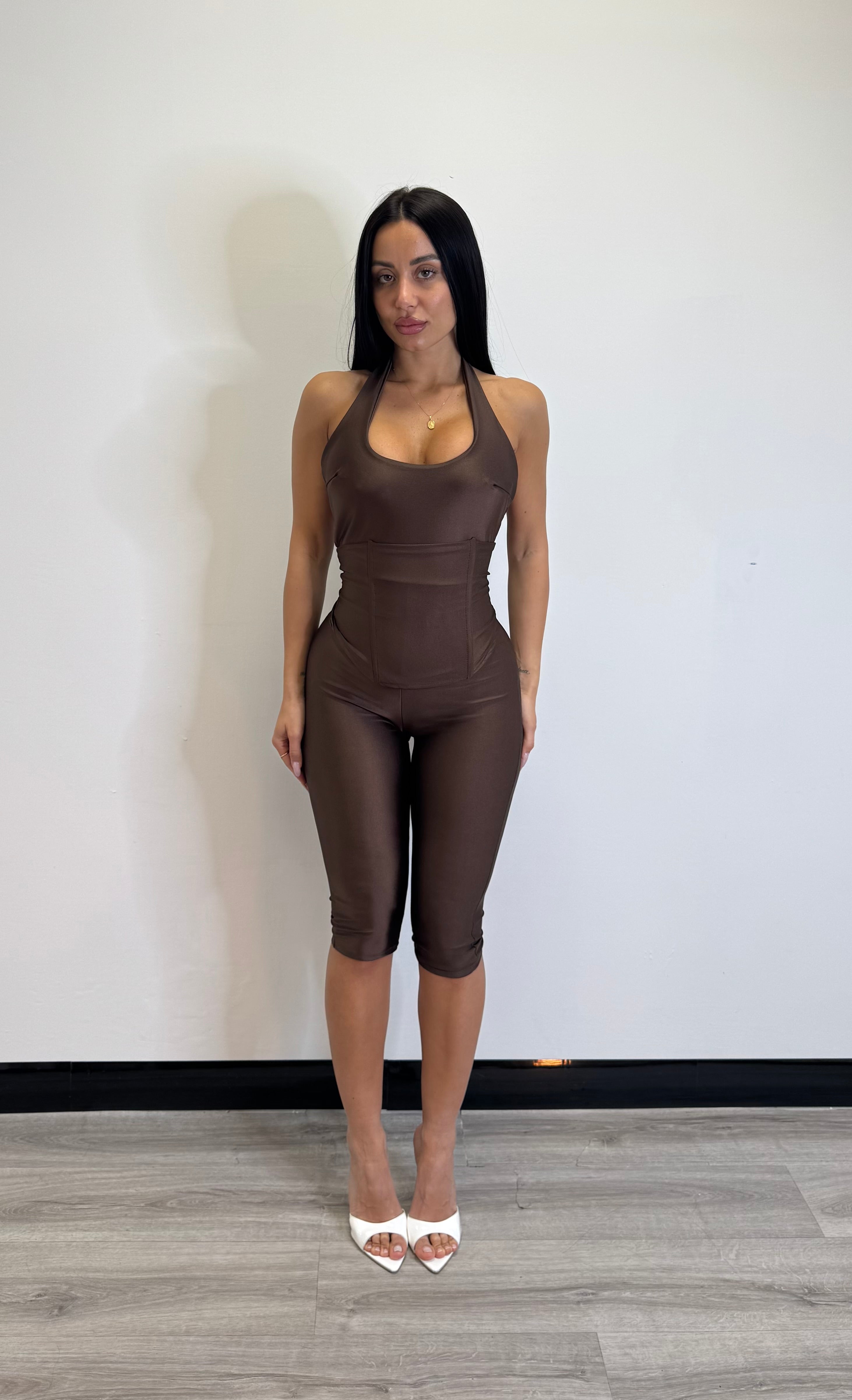 Tuta con corsetto Haley