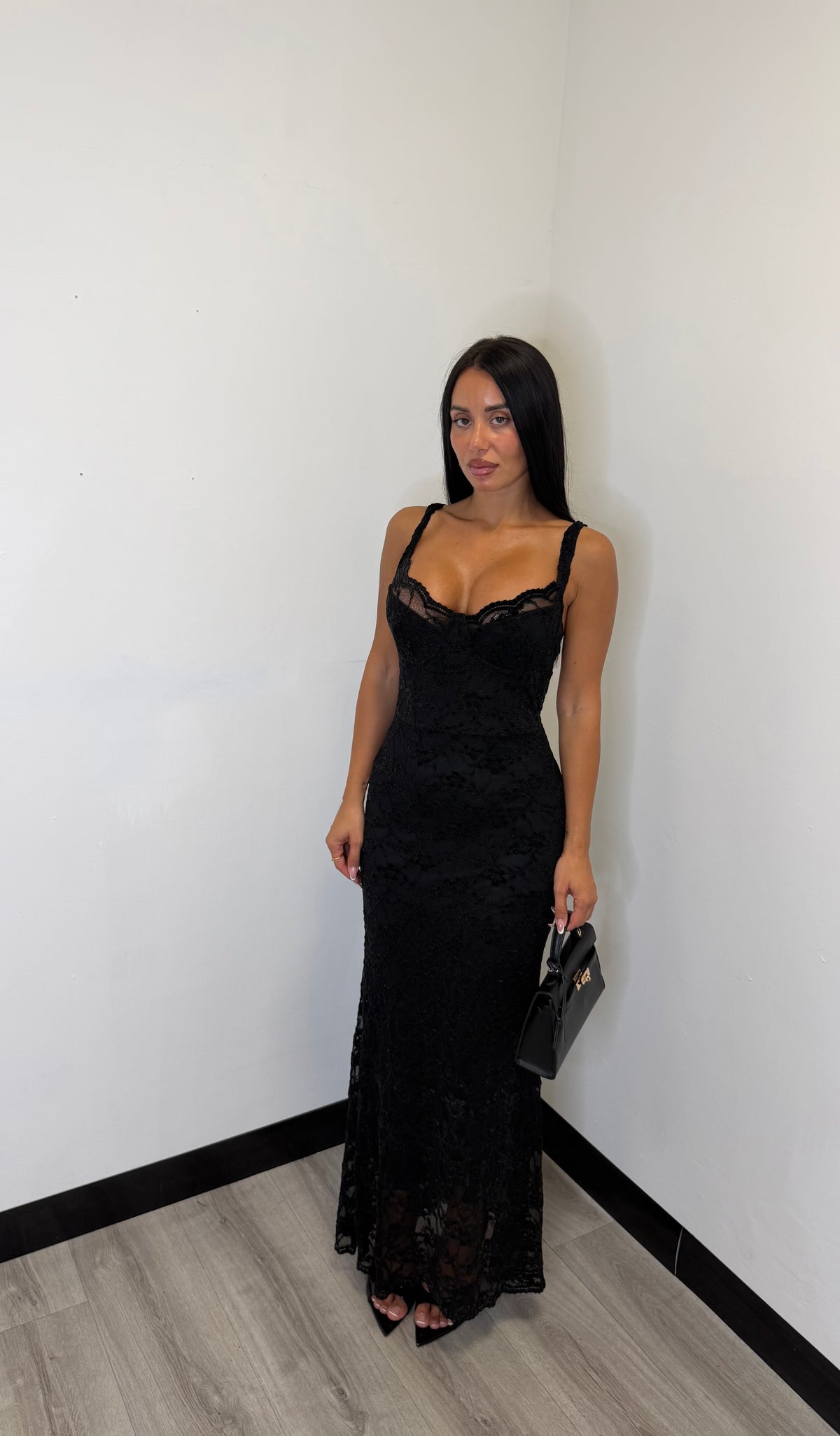 ABITO LUNGO LACE BOUDOIR