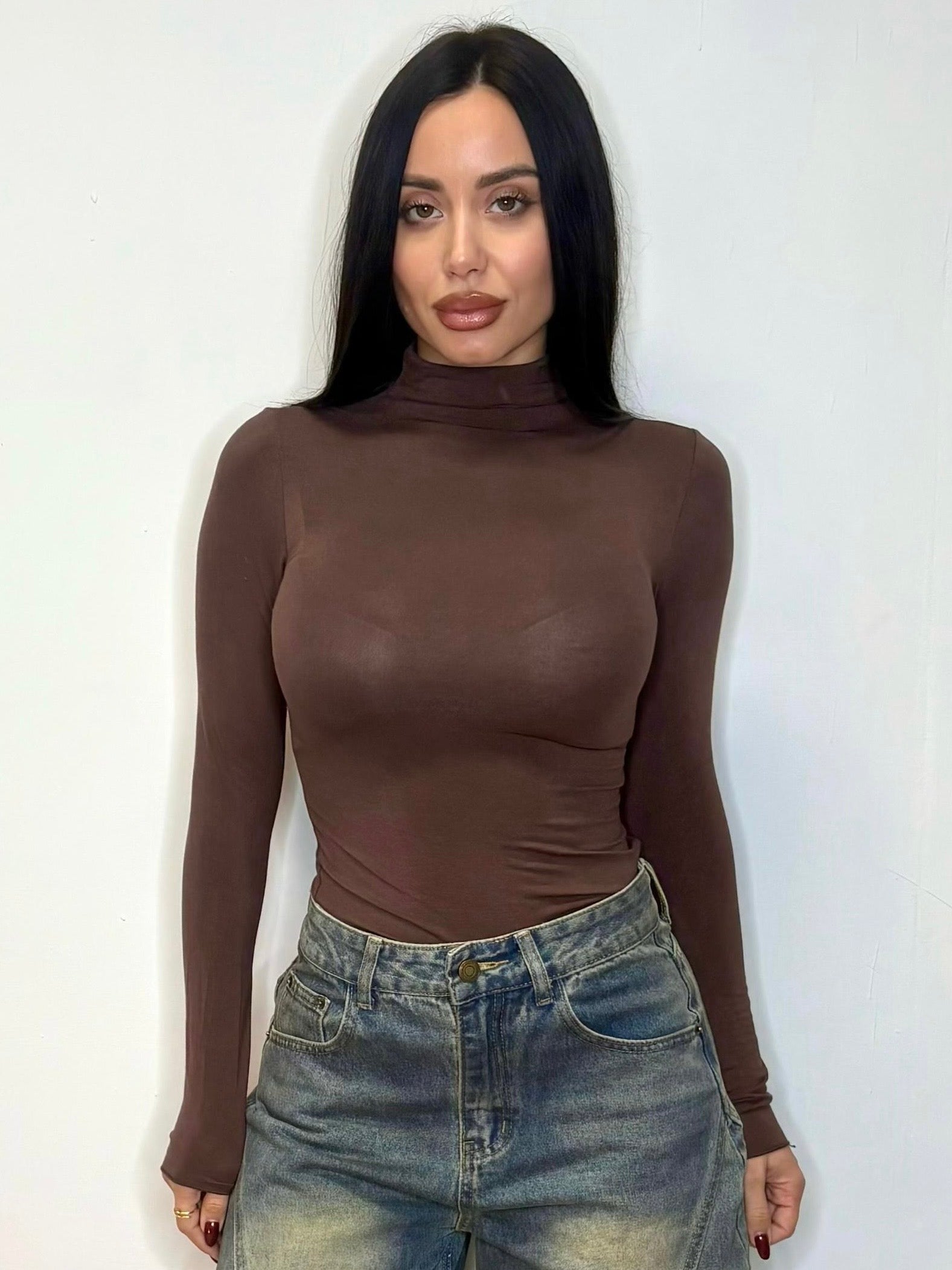 Maglia essential mezzo collo